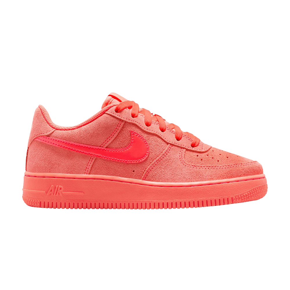 Nike Air Force 1 Suede Big Kid 'Hot Lava'
