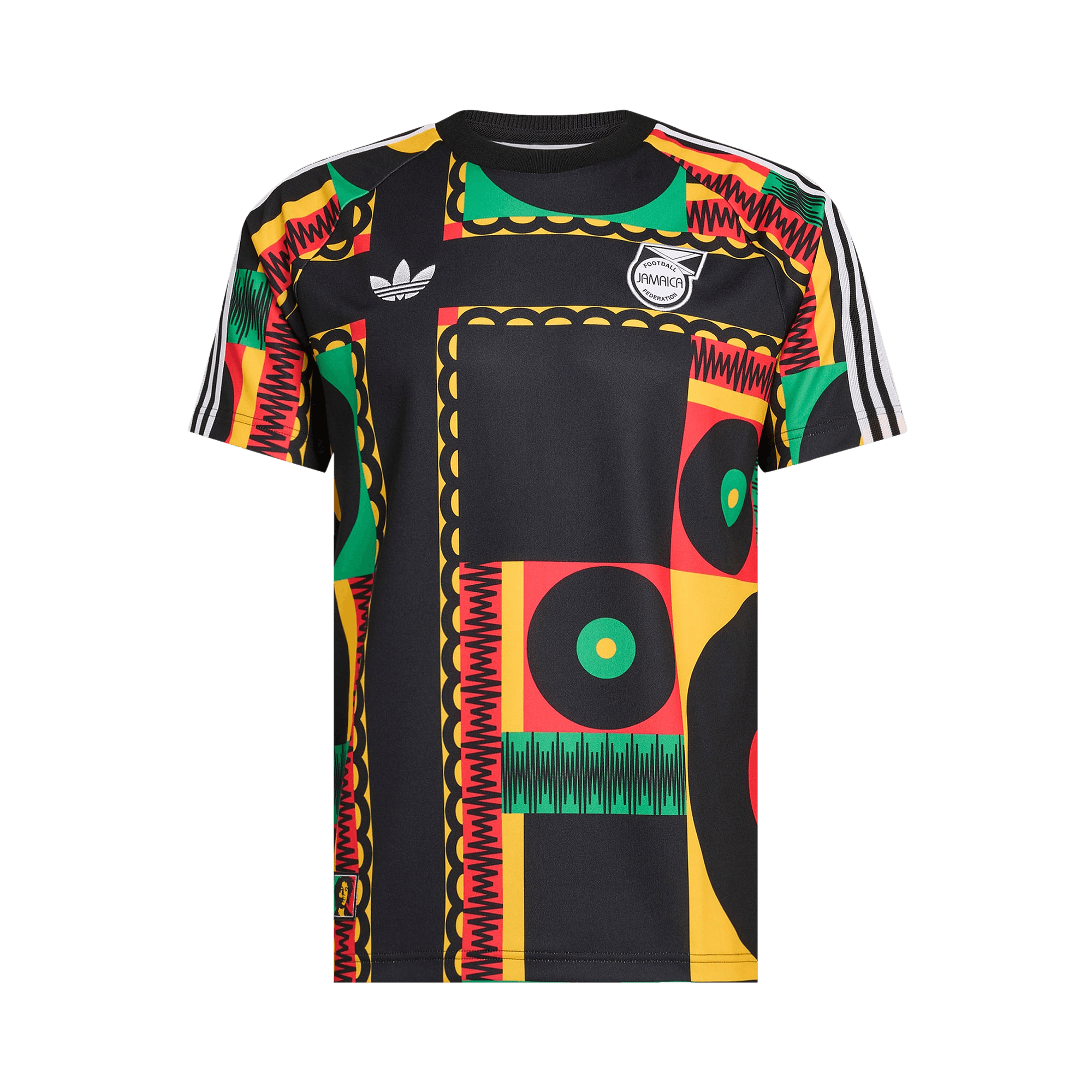 Adidas Jamaica x Bob Marley Originals T-Shirt 'Multicolor'