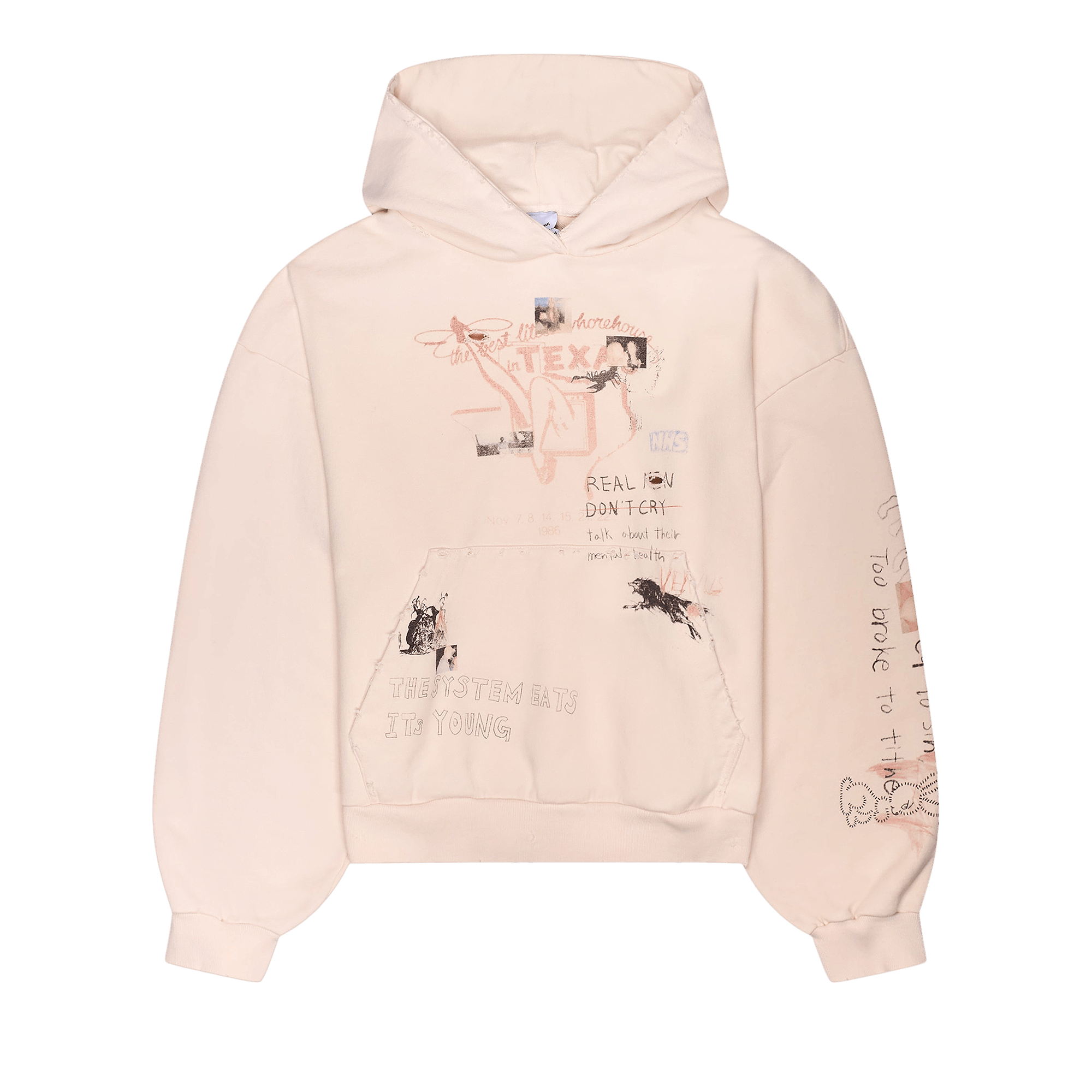 Buy Protocol Index Buttivore Fur Lining Zip Hoodie 'Natural