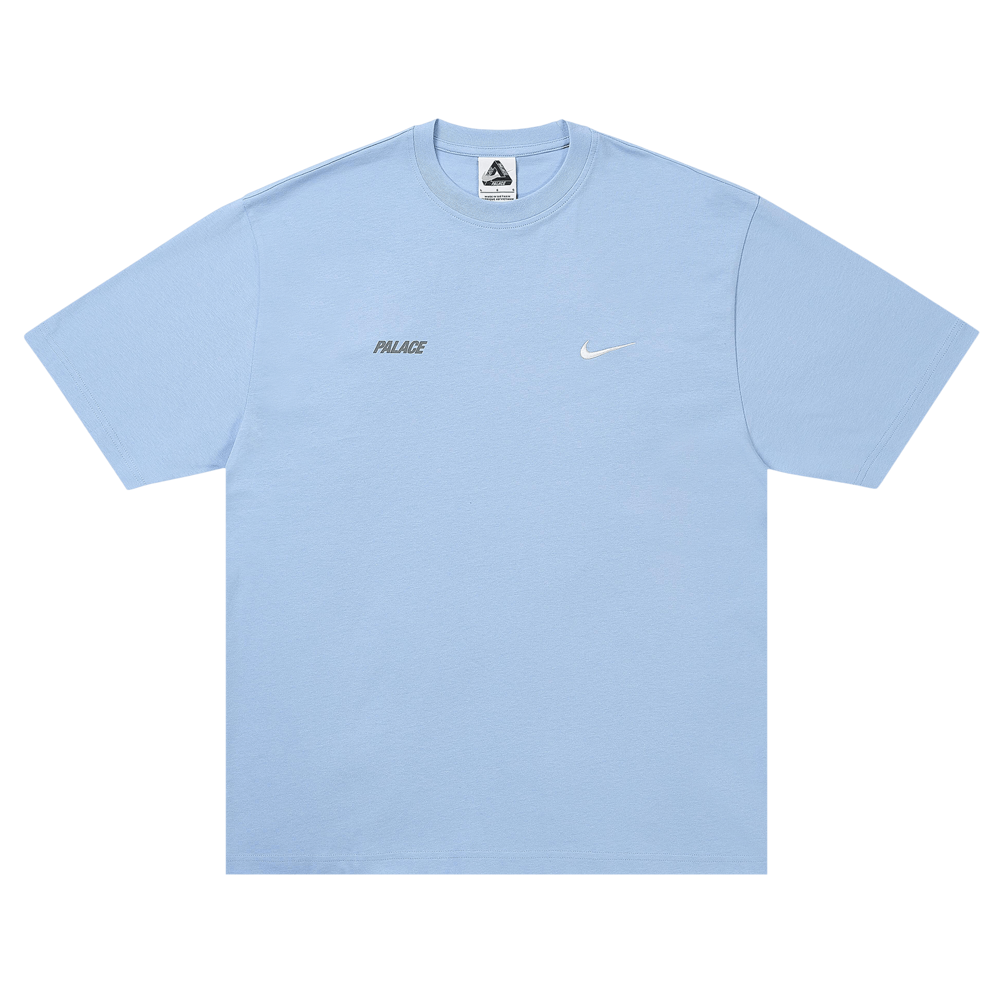 Palace x Nike Font Swoosh T-Shirt 'Sky Blue'