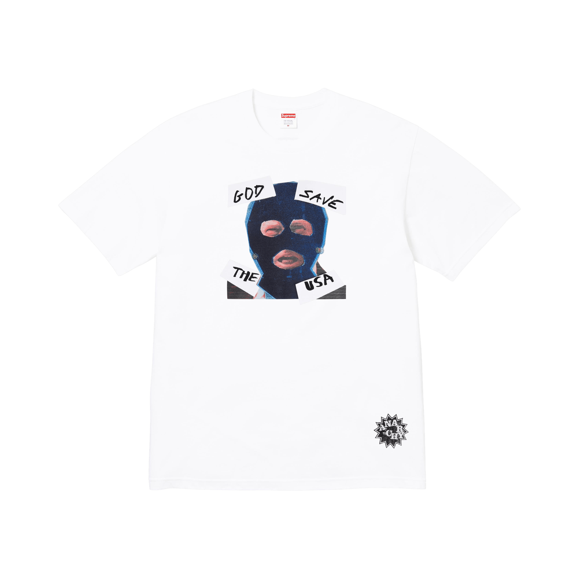 Supreme God Save Us Tee 'White'