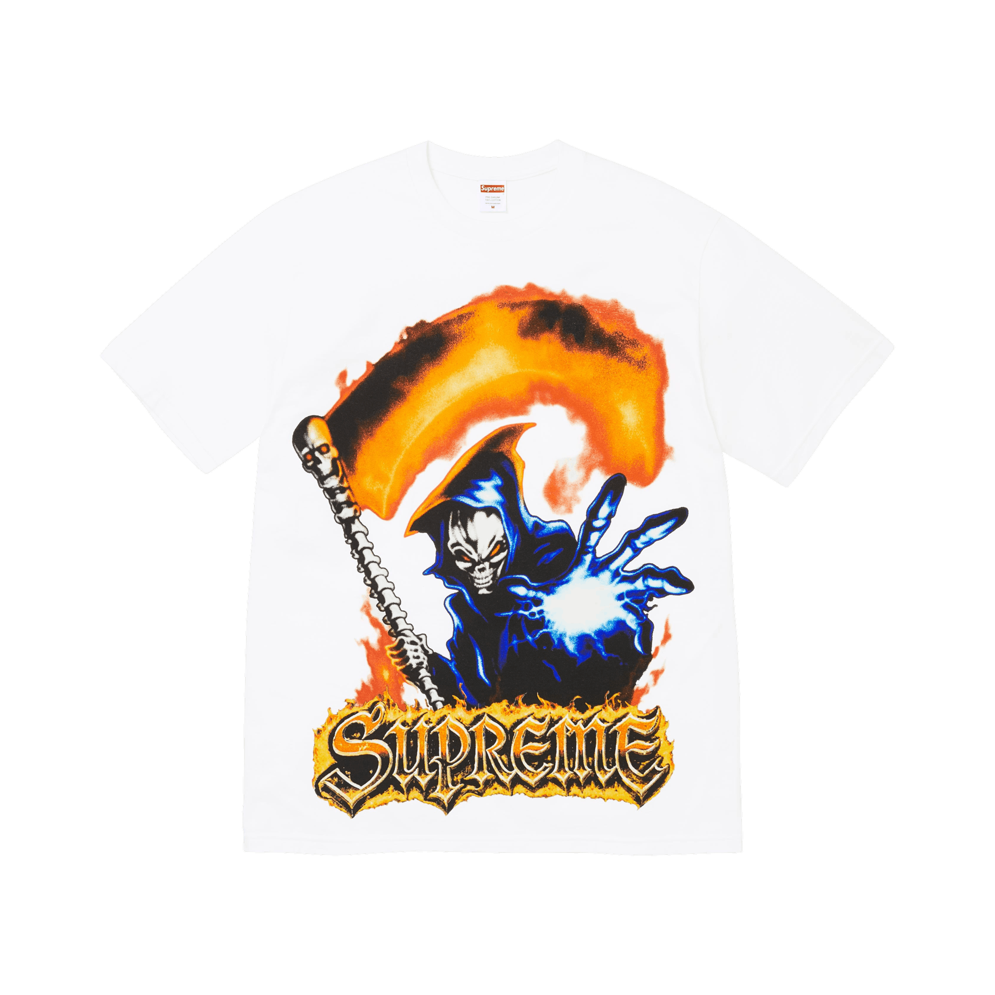 Supreme Grim Reaper Tee 'White'