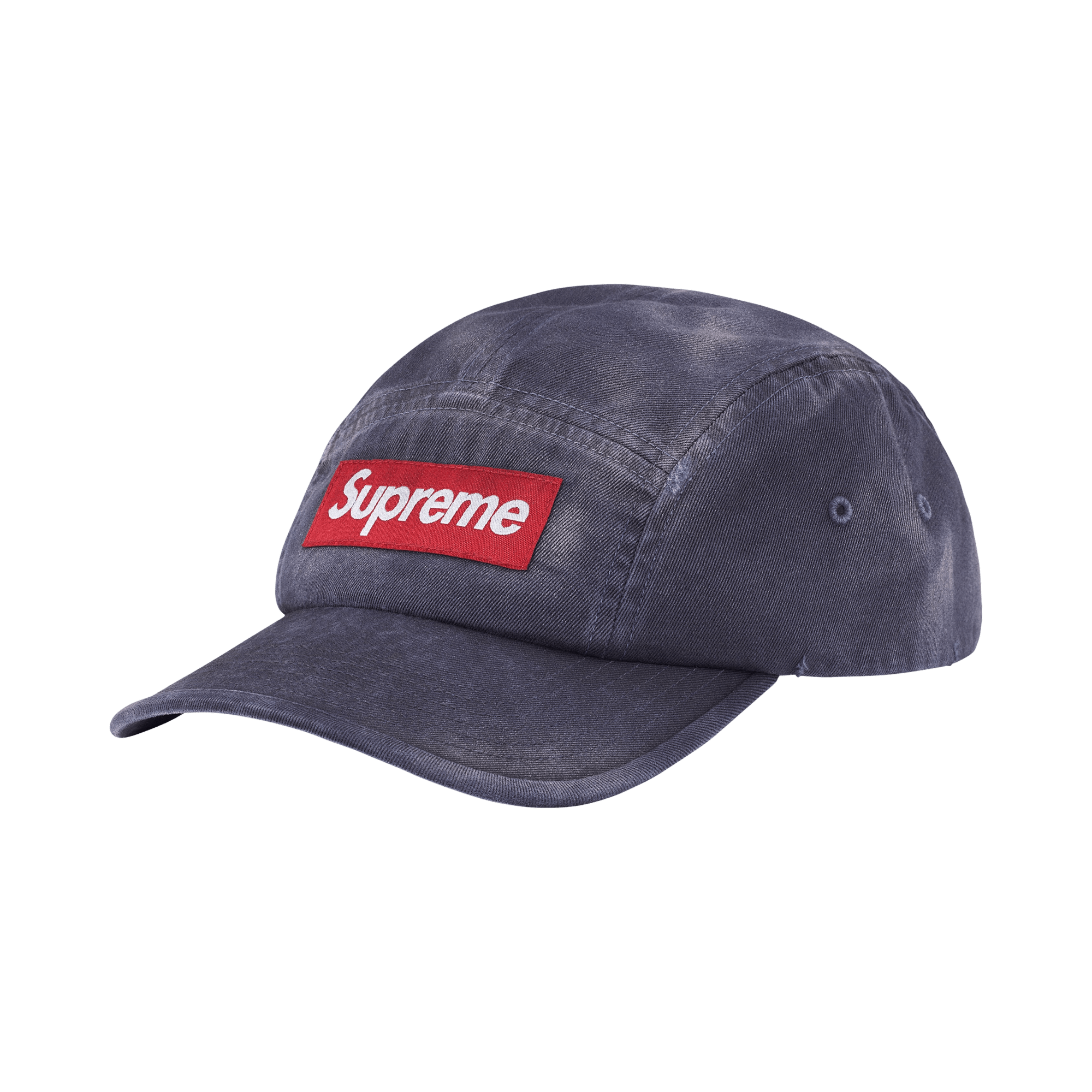 Supreme Overdyed Camp Cap 'Navy'