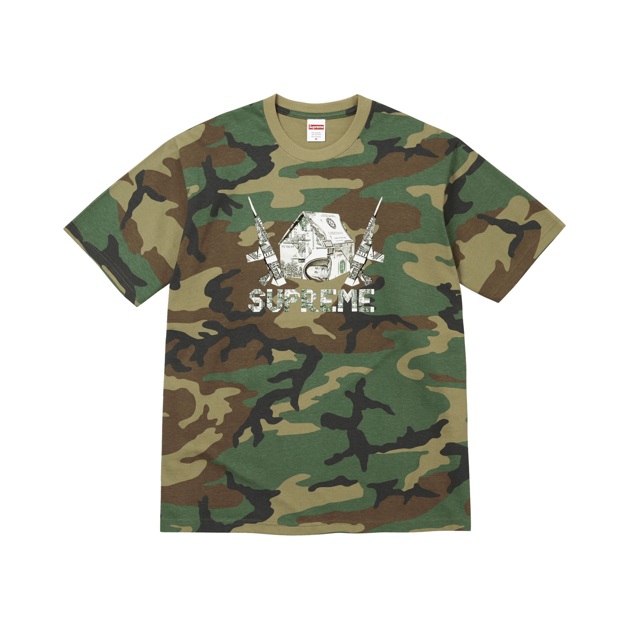 Supreme Origami Tee 'Woodland Camo'