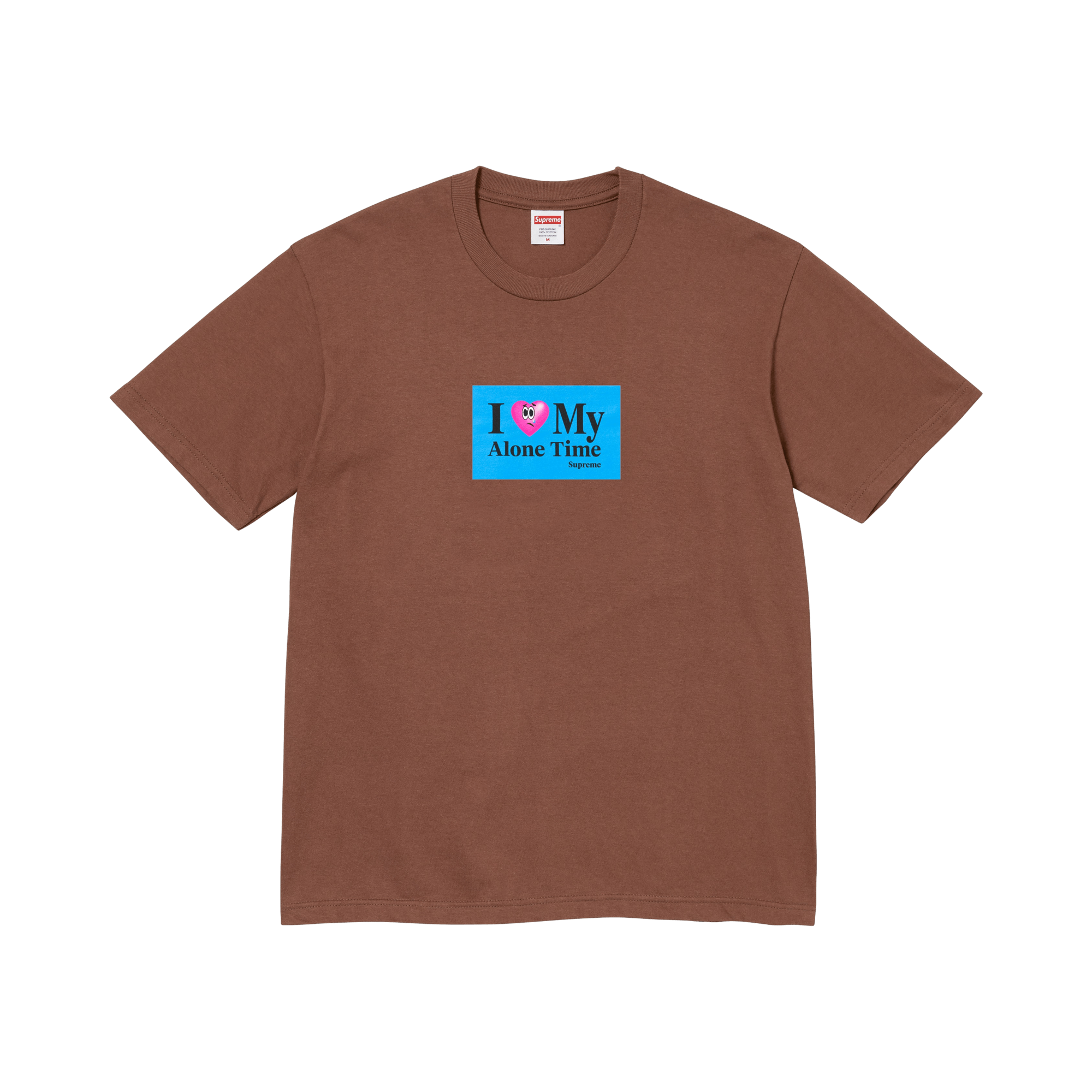 Supreme Alone Time Tee 'Brown'