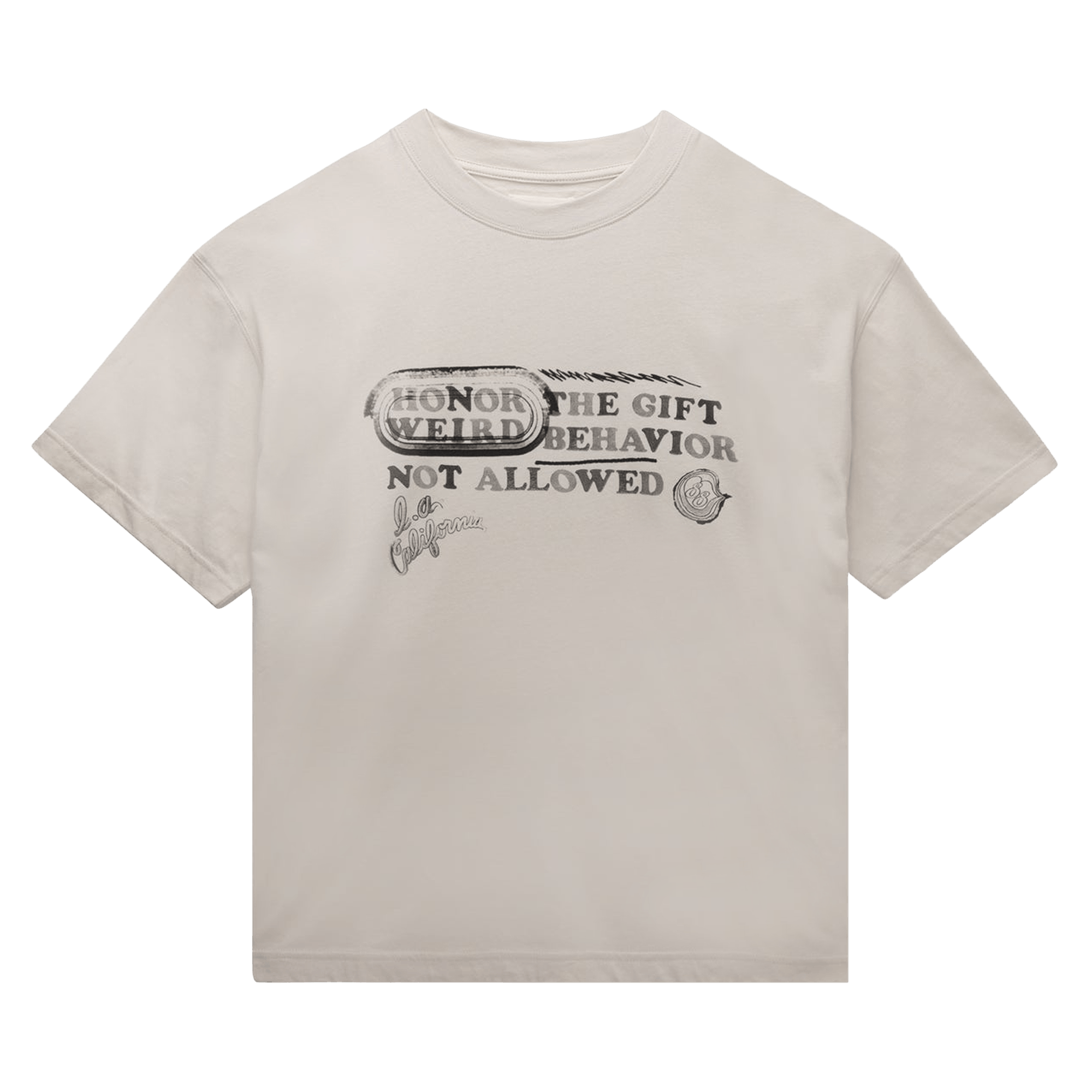 Honor The Gift Weird Behavior Short-Sleeve Tee 'Taupe'