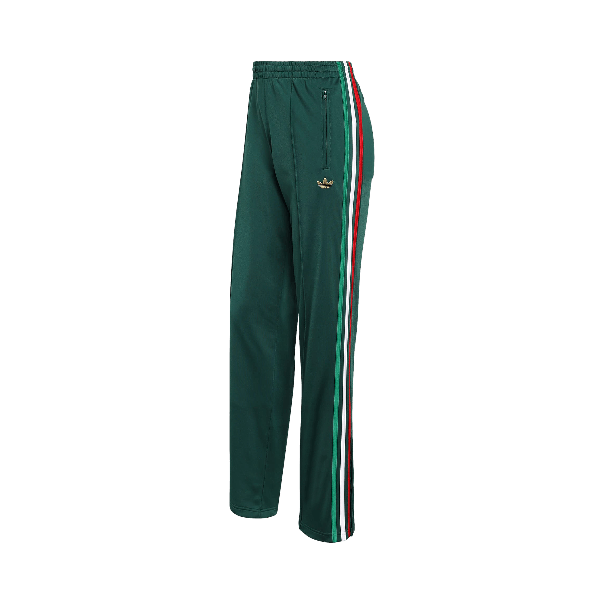 Adidas Originals Firebid Classic Track Pants 'Team Dark Green / Bold Green / White / Better Scarlet'