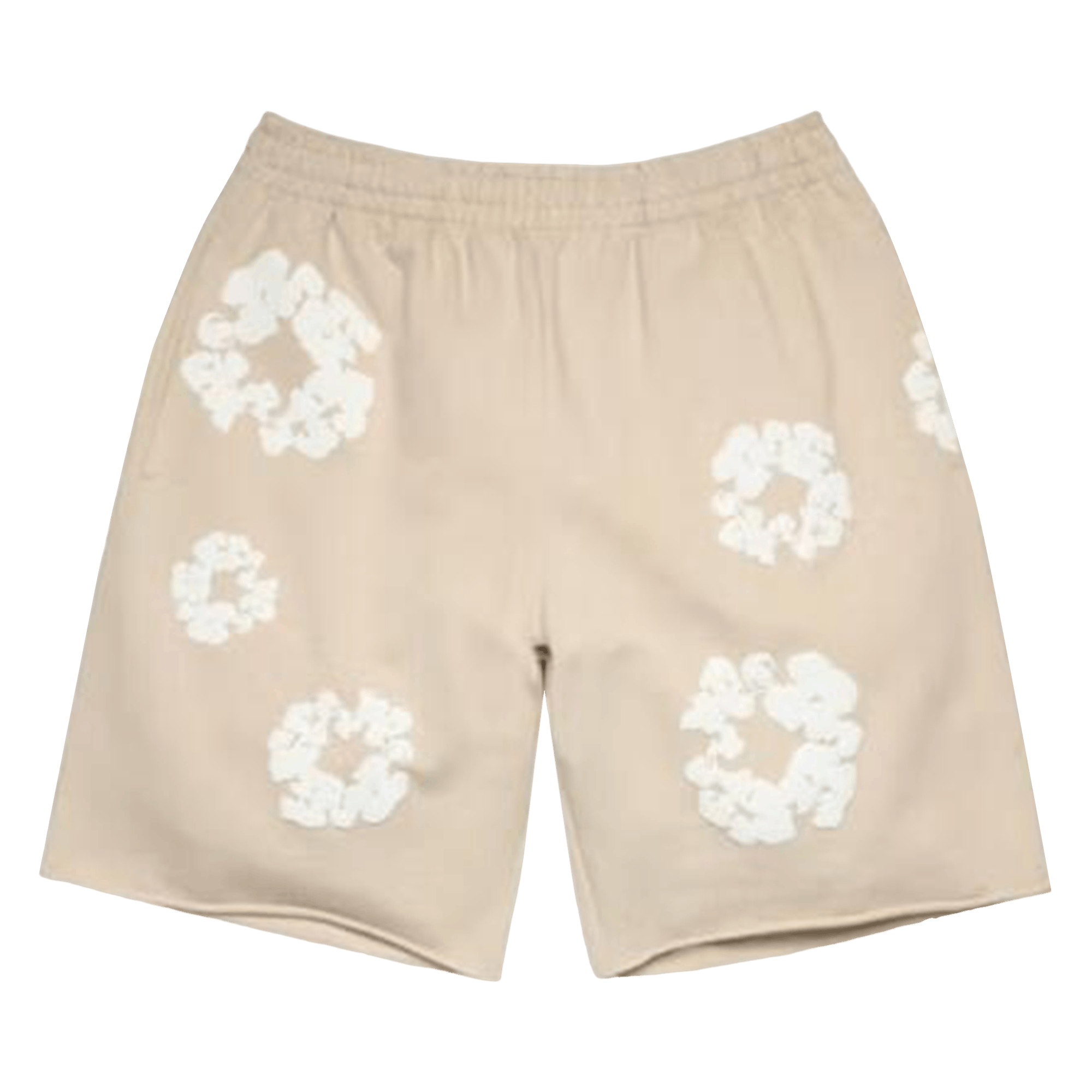 Denim Tears Cotton Wreath Sweatshorts 'Cream'