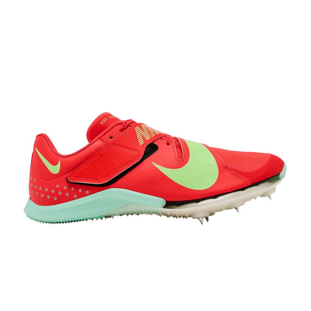 Nike Zoom Long Jump Elite 'Bright Crimson Lime Blast'