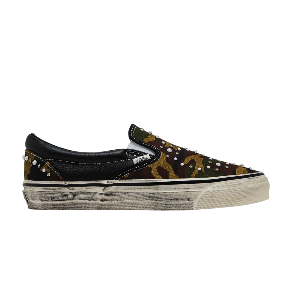 Buy Vans Takashi Murakami Classic Slip-On LX 'Blue Flower