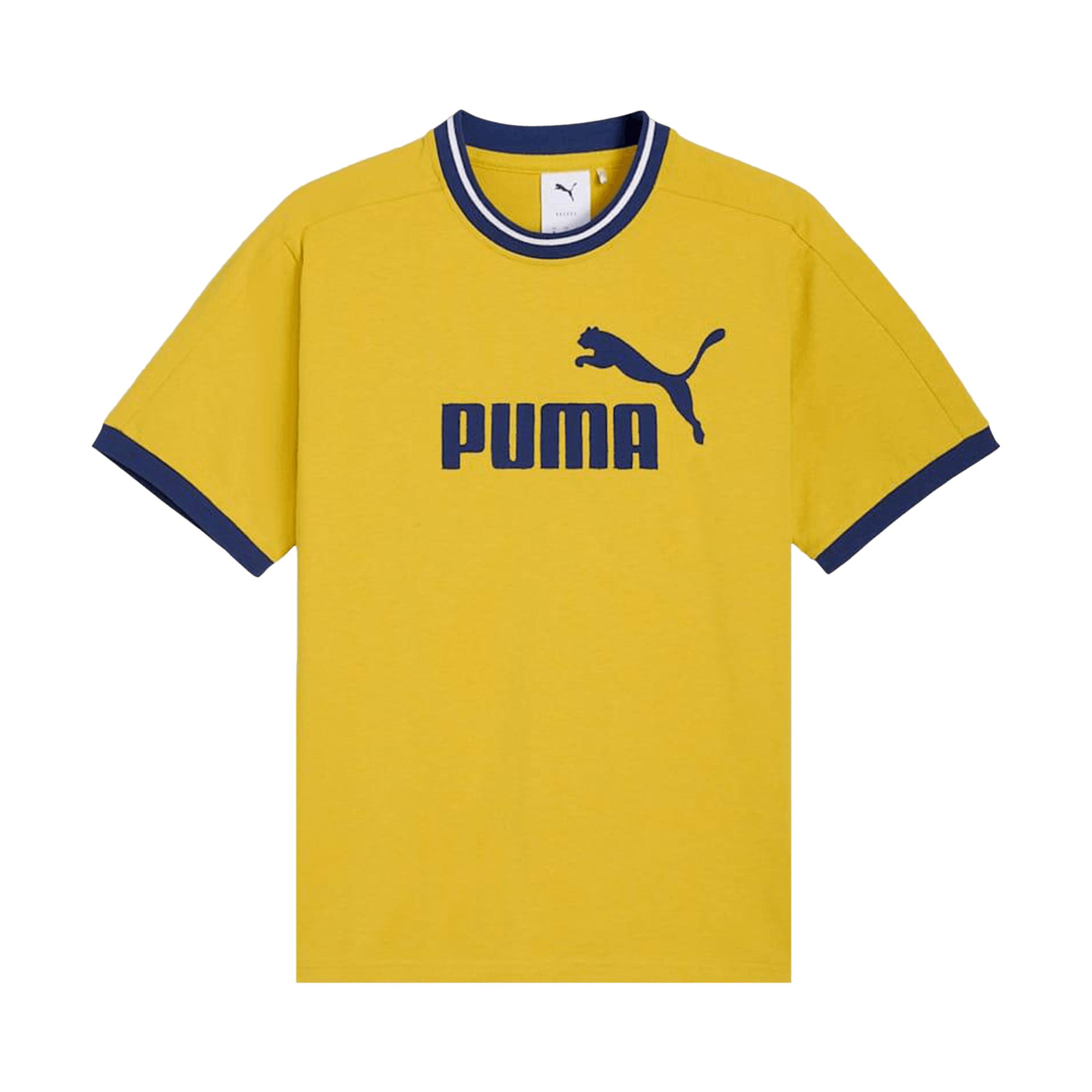 Puma T7 Ringer Tee 'Dazzling Yellow'