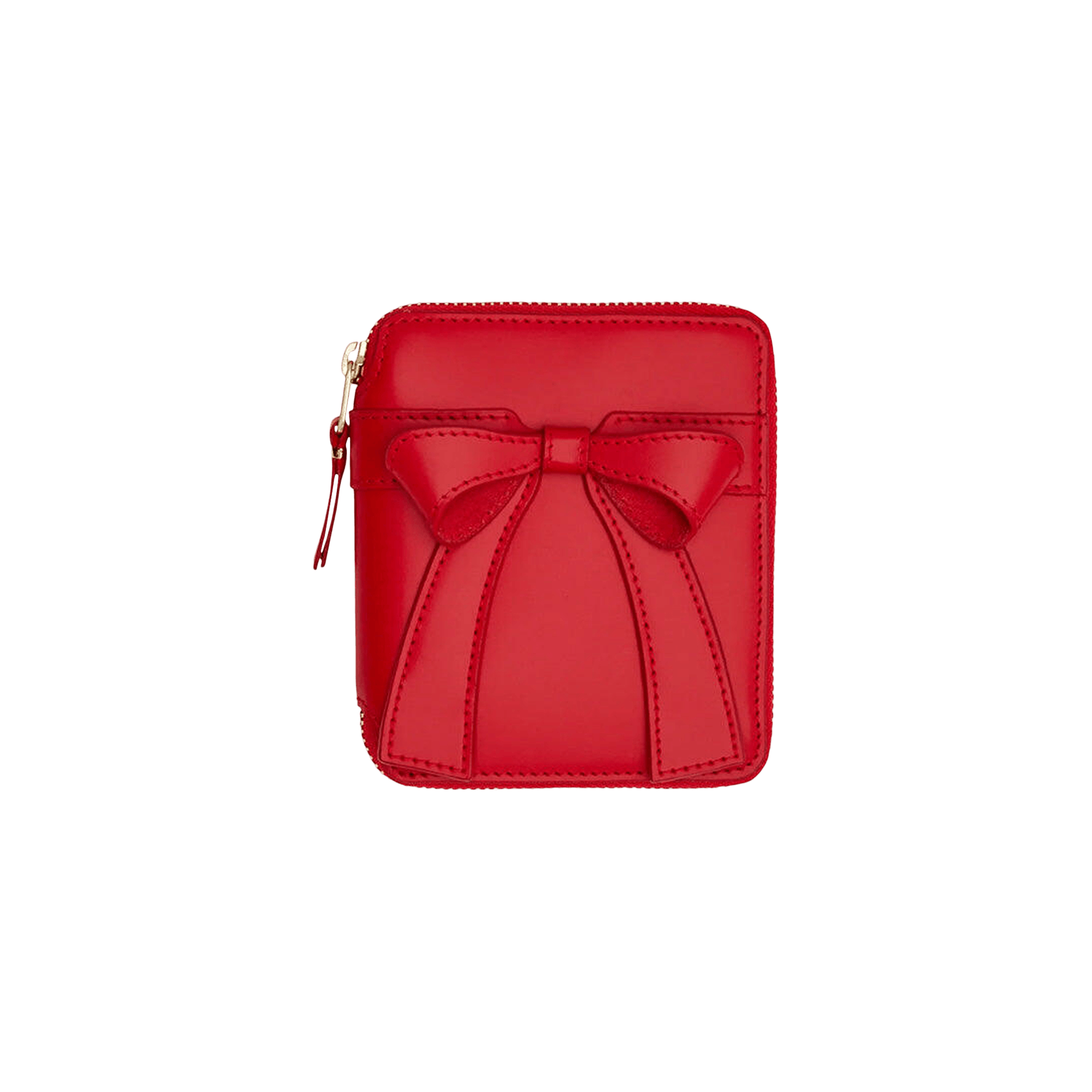 Comme des Garçons PLAY Big Bow Zip Wallet 'Red'