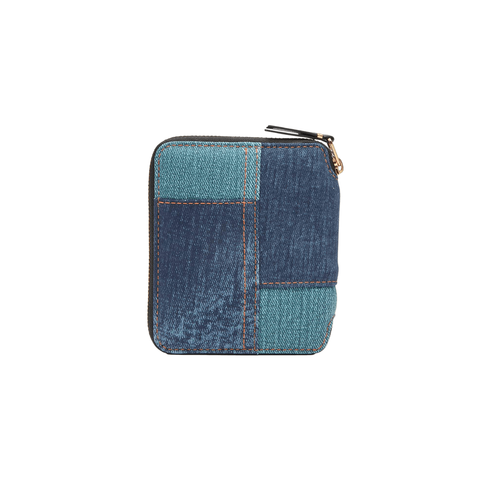 Comme des Garçons PLAY Denim Pocket Zip Wallet 'Blue Denim'