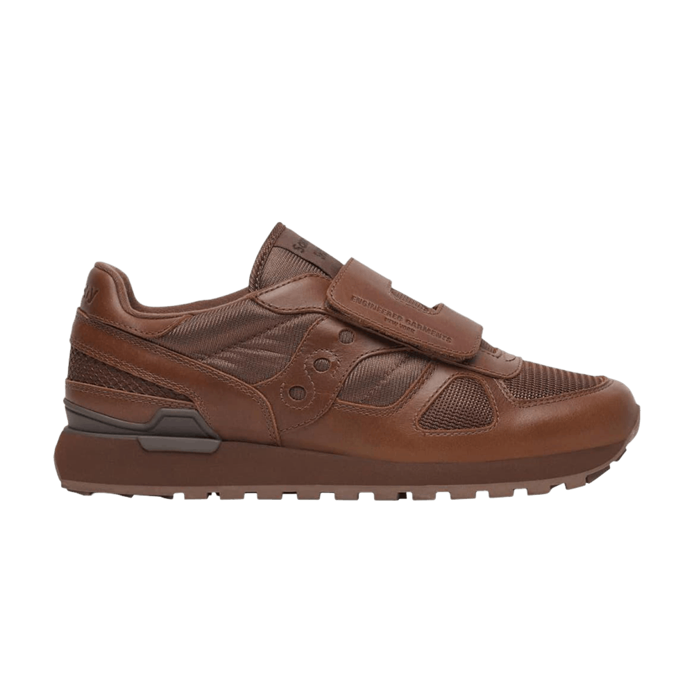 Engineered Garments x Saucony Shadow Double Velcro 'Brown'