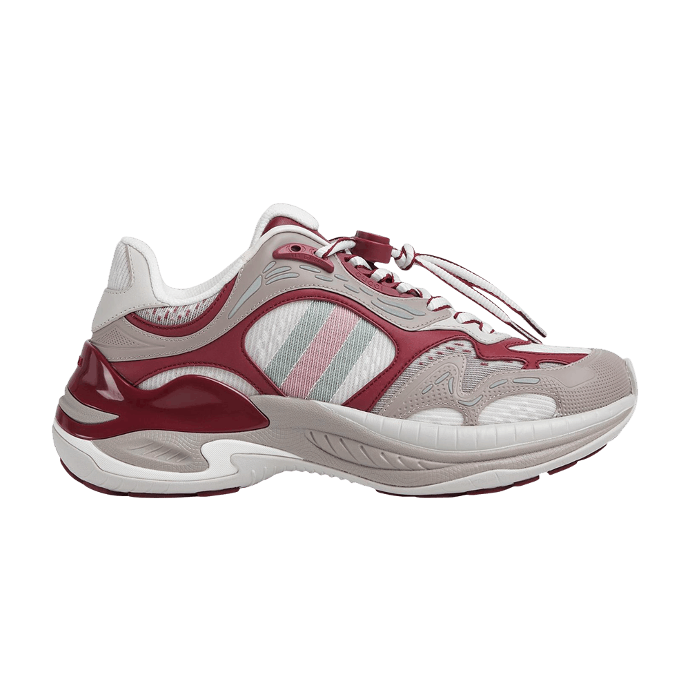 Wmns Gucci 2.0 'Grey Rosso Ancora Mesh'