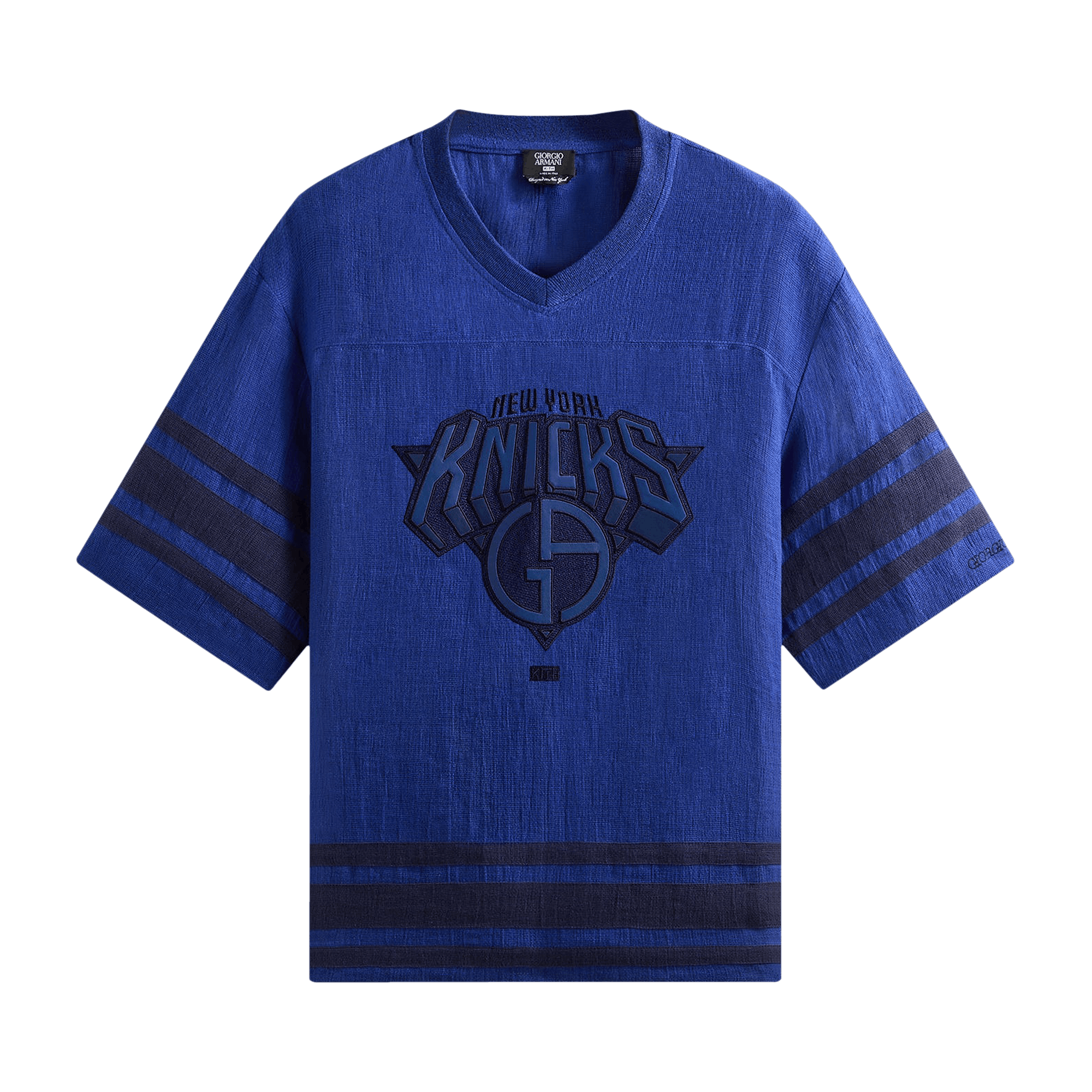 Kith x Giorgio Armani x For The New York Knicks Malik Shirt 'Current'