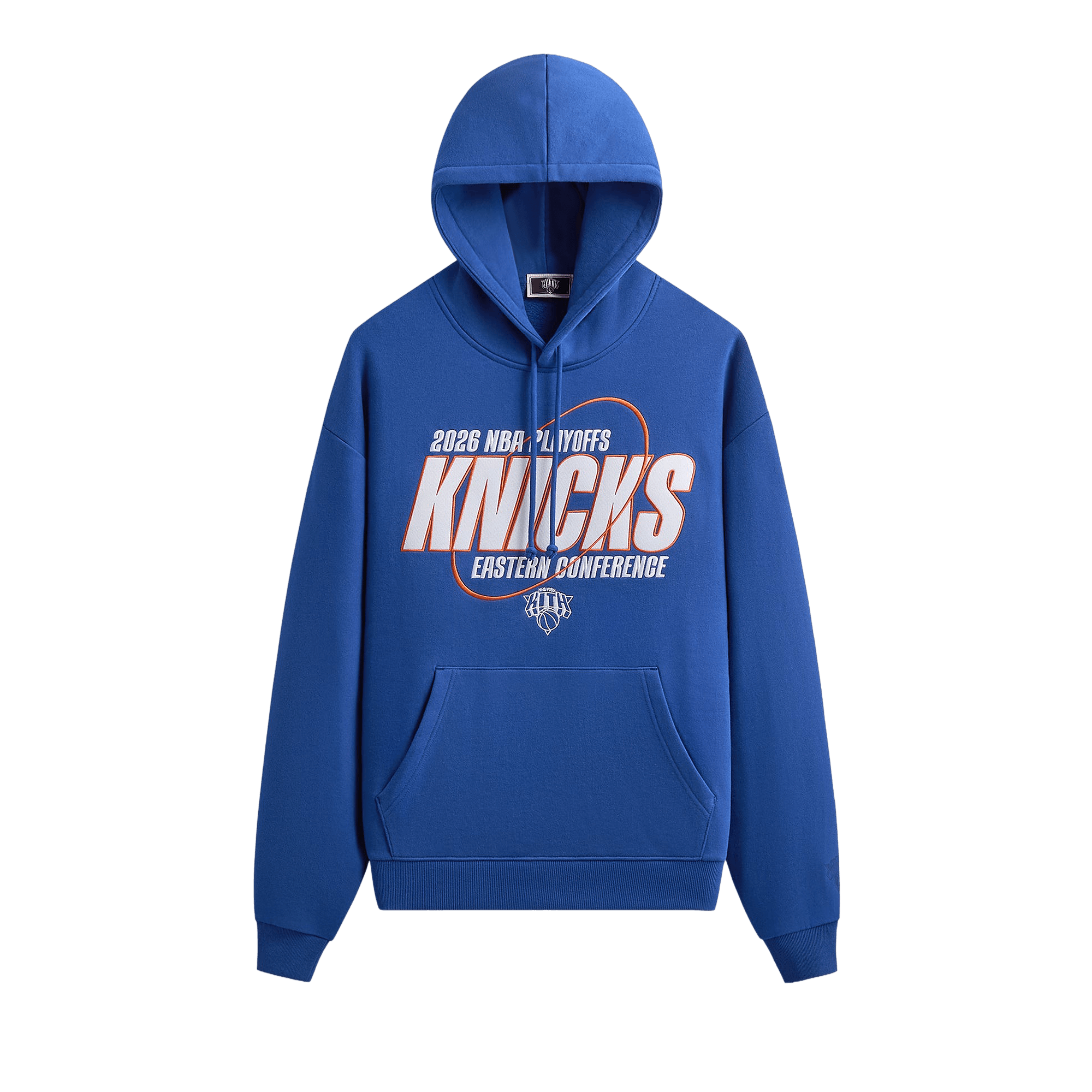 Kith For The New York Knicks Playoffs Nelson Hoodie 'Current'