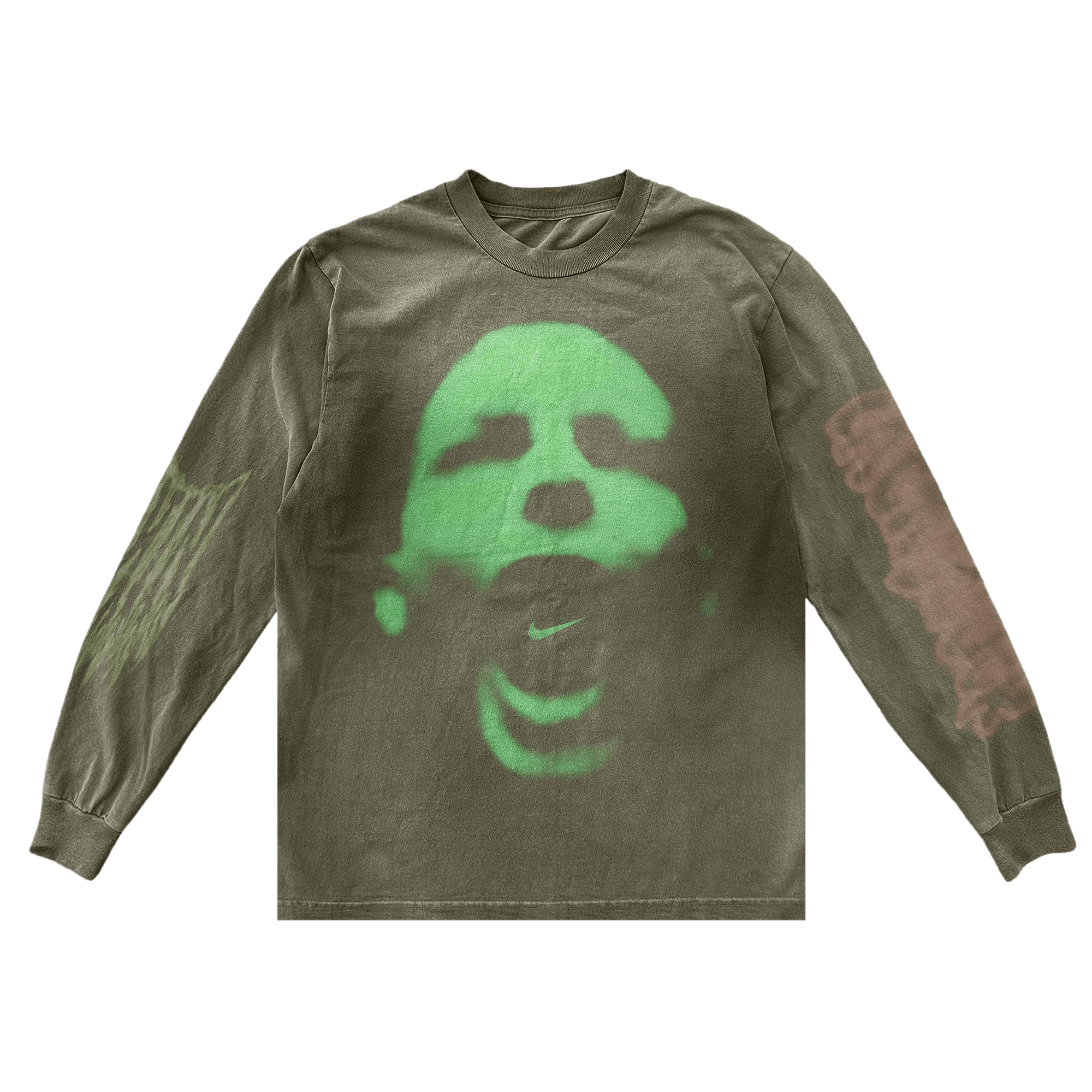 Cactus Jack by Travis Scott x Nike T-Rexx Logo Long-Sleeve 'Green'