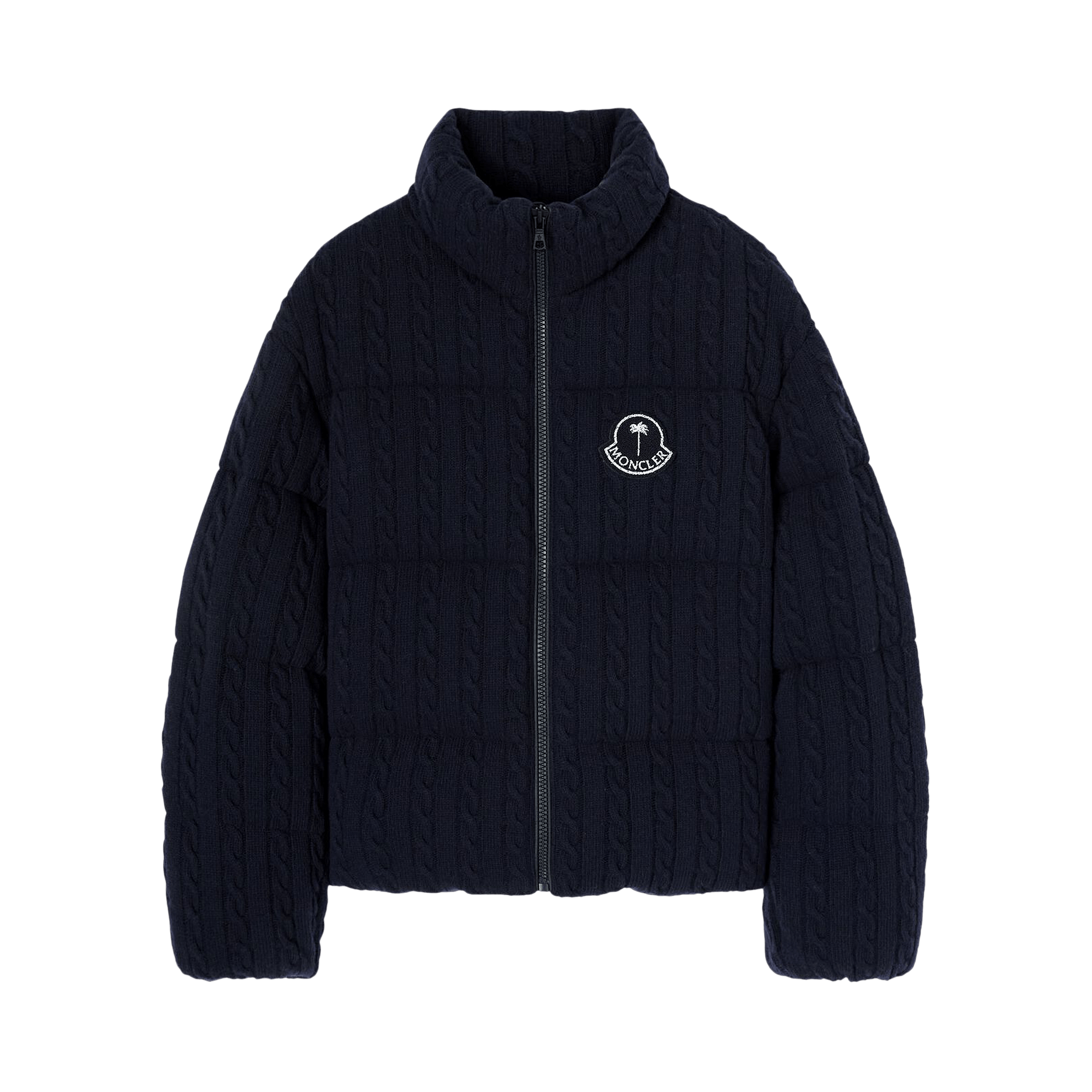 Moncler x Palm Angels Austru Wool Down Jacket 'Blue'