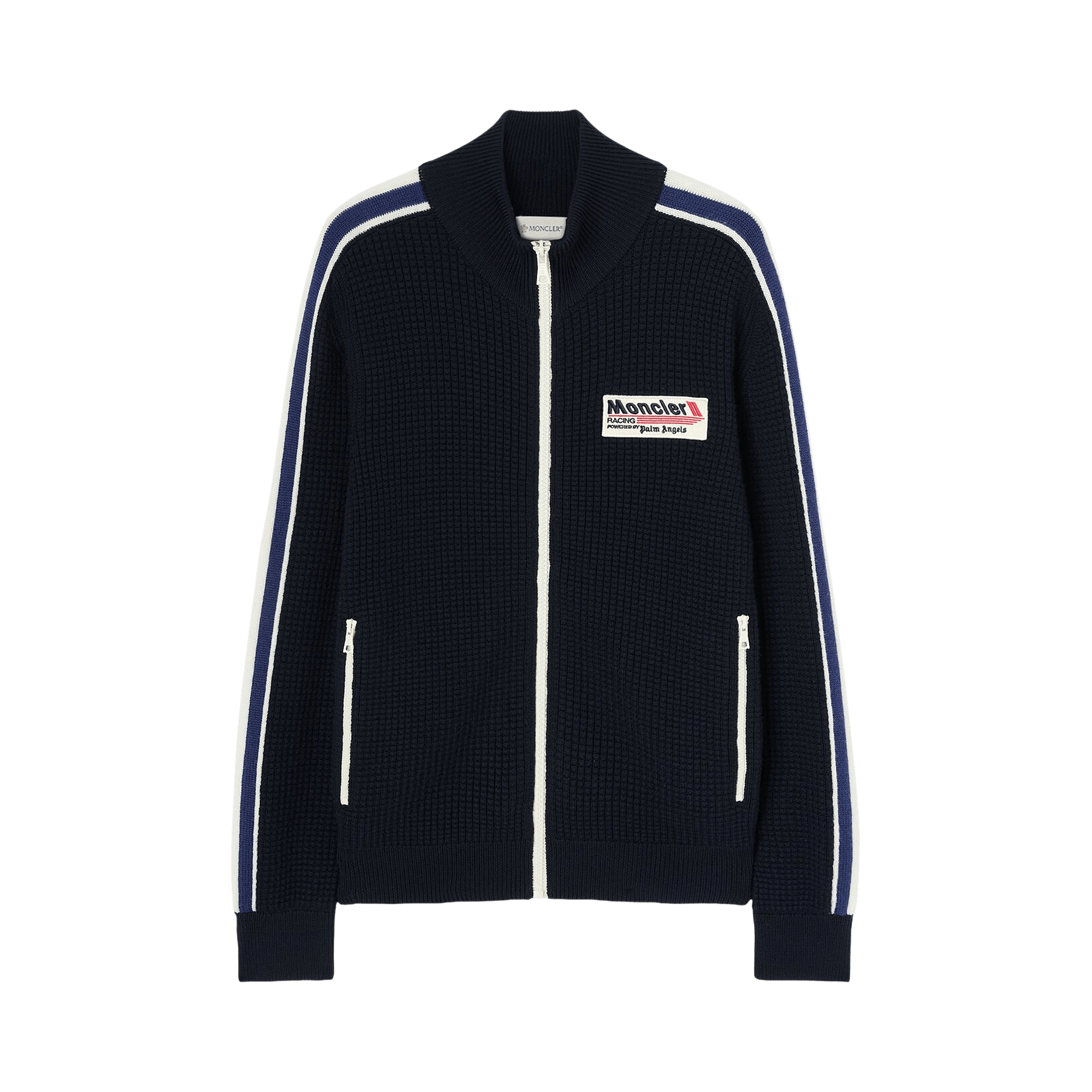Moncler x Palm Angels Racing Bomber Jacket 'Blue/White'