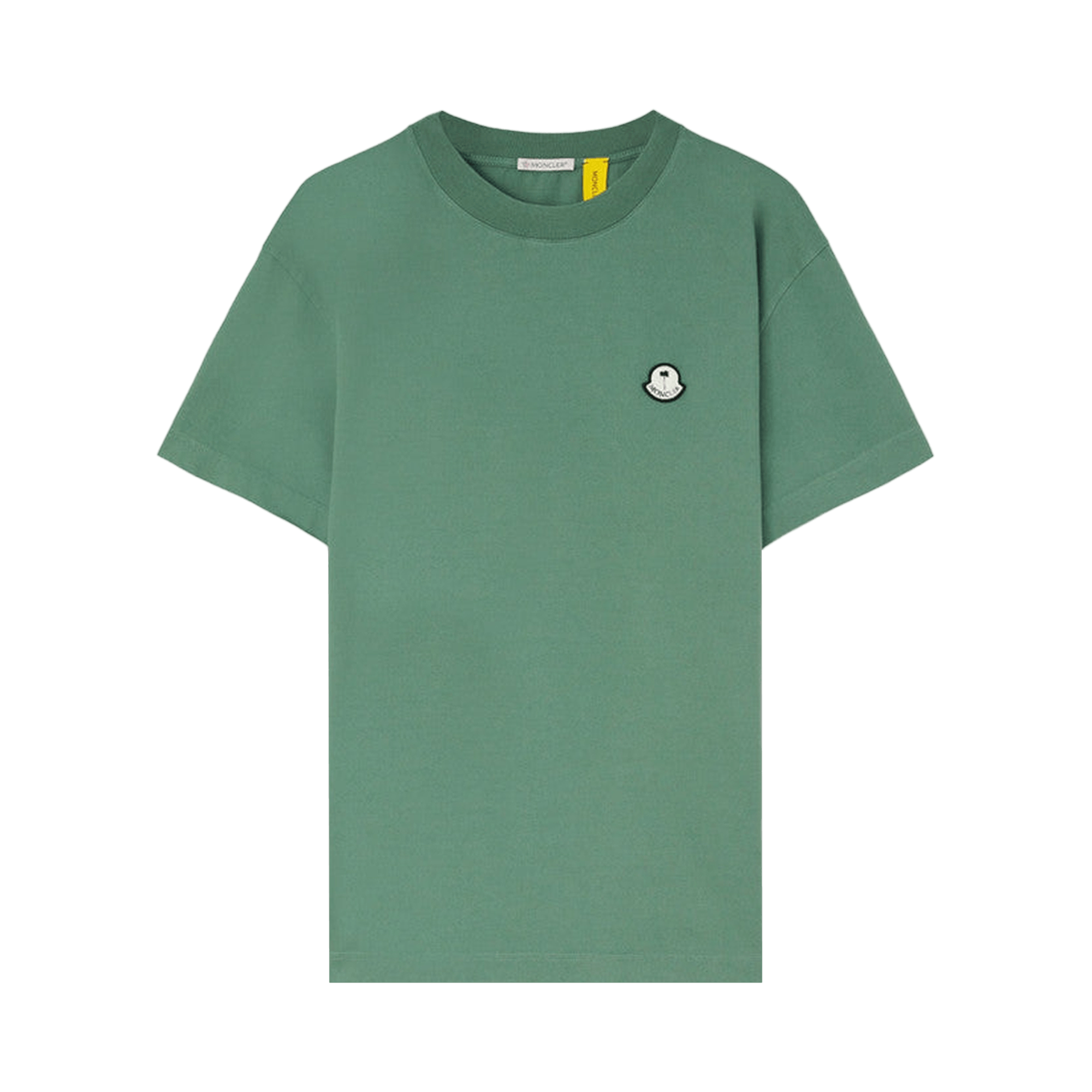 Moncler x Palm Angels Logo Patch T-Shirt 'Green/White'