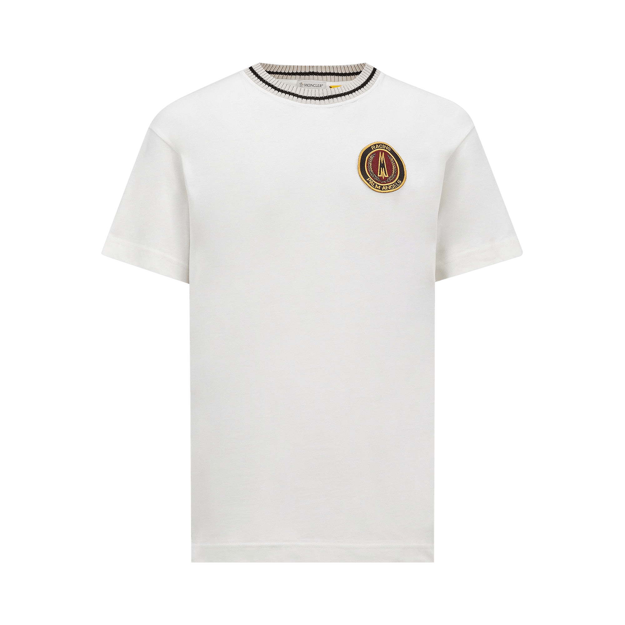 Moncler x Palm Angels Logo Patch Tee 'White'