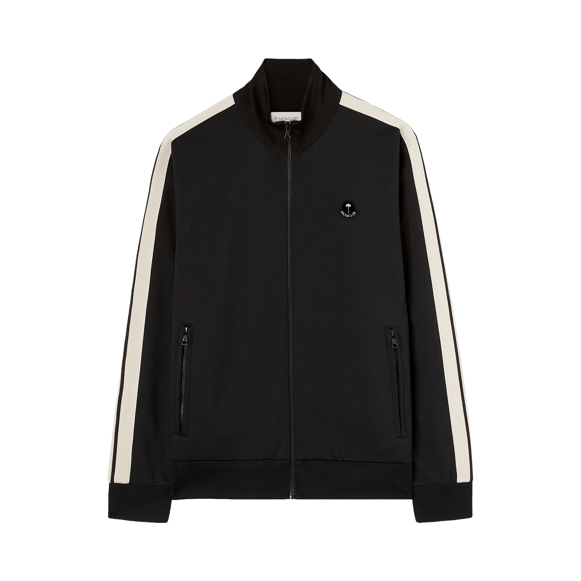 Moncler x Palm Angels Track Jacket 'Black/White'