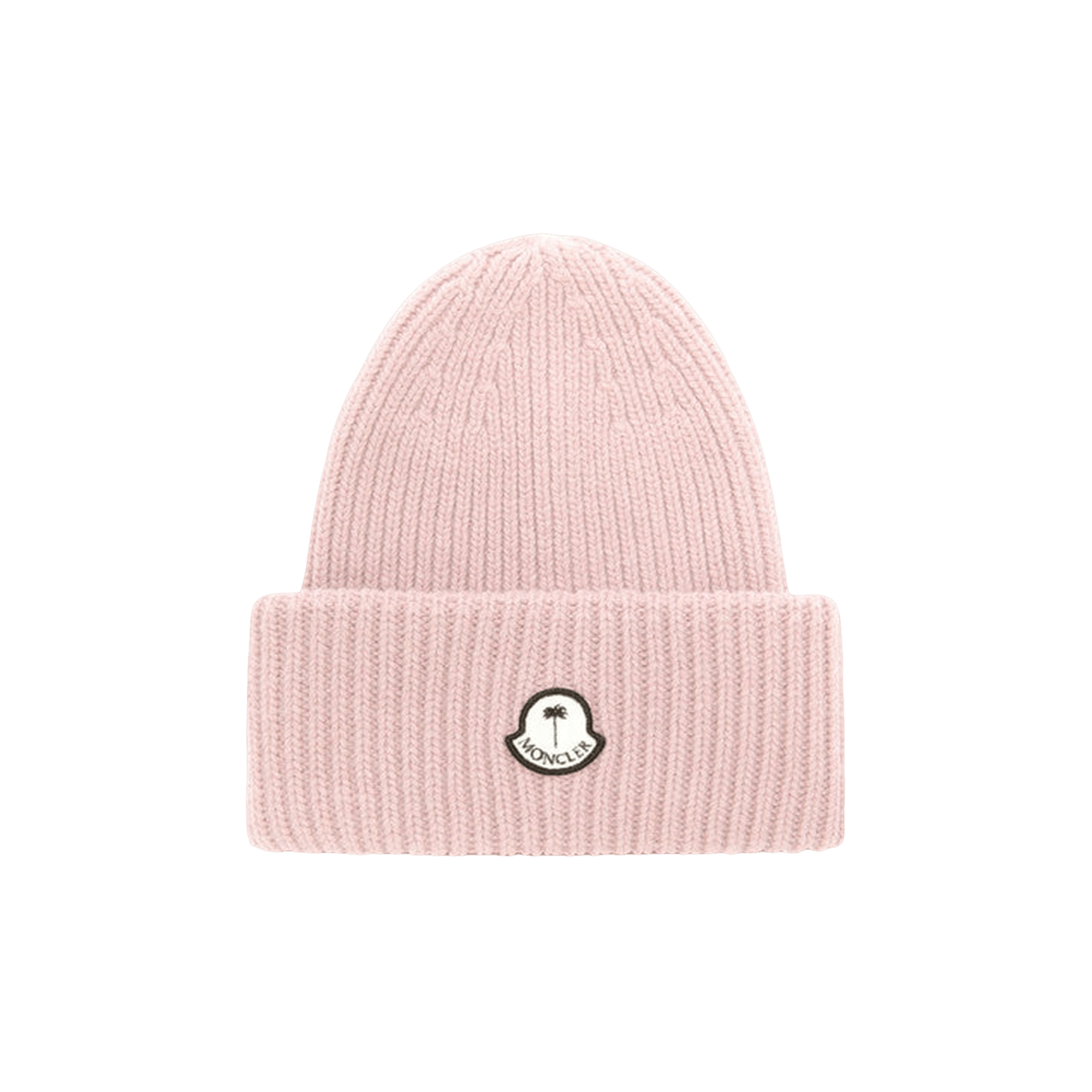 Moncler x Palm Angels Tricot Beanie Hat 'Pink'