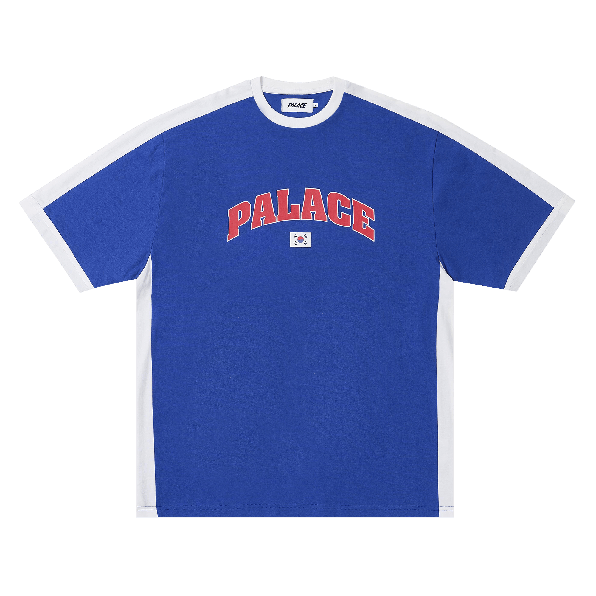 Palace Flag T-Shirt 'Deep Sea Blue'