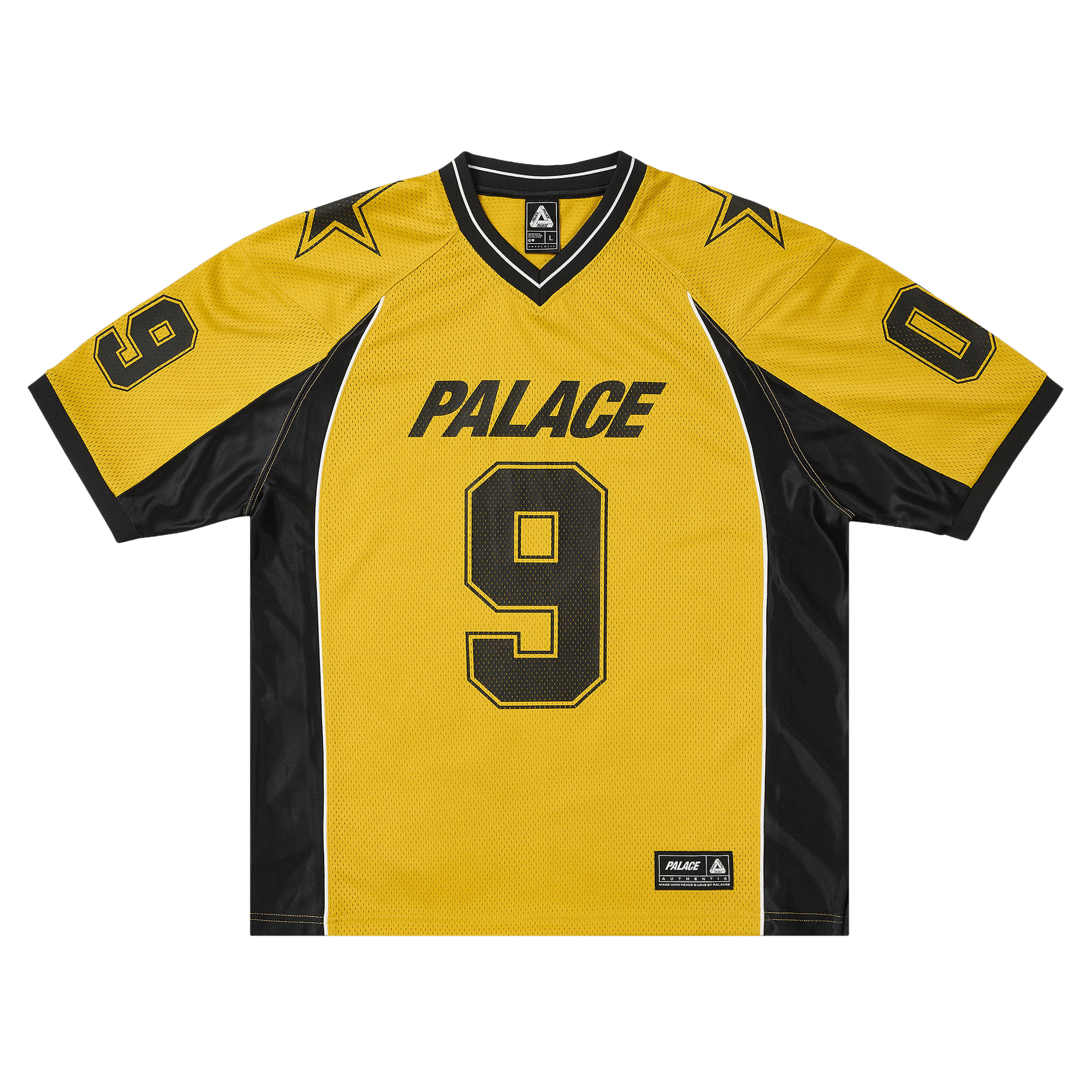 Palace Nein Mesh Jersey 'Yellow'