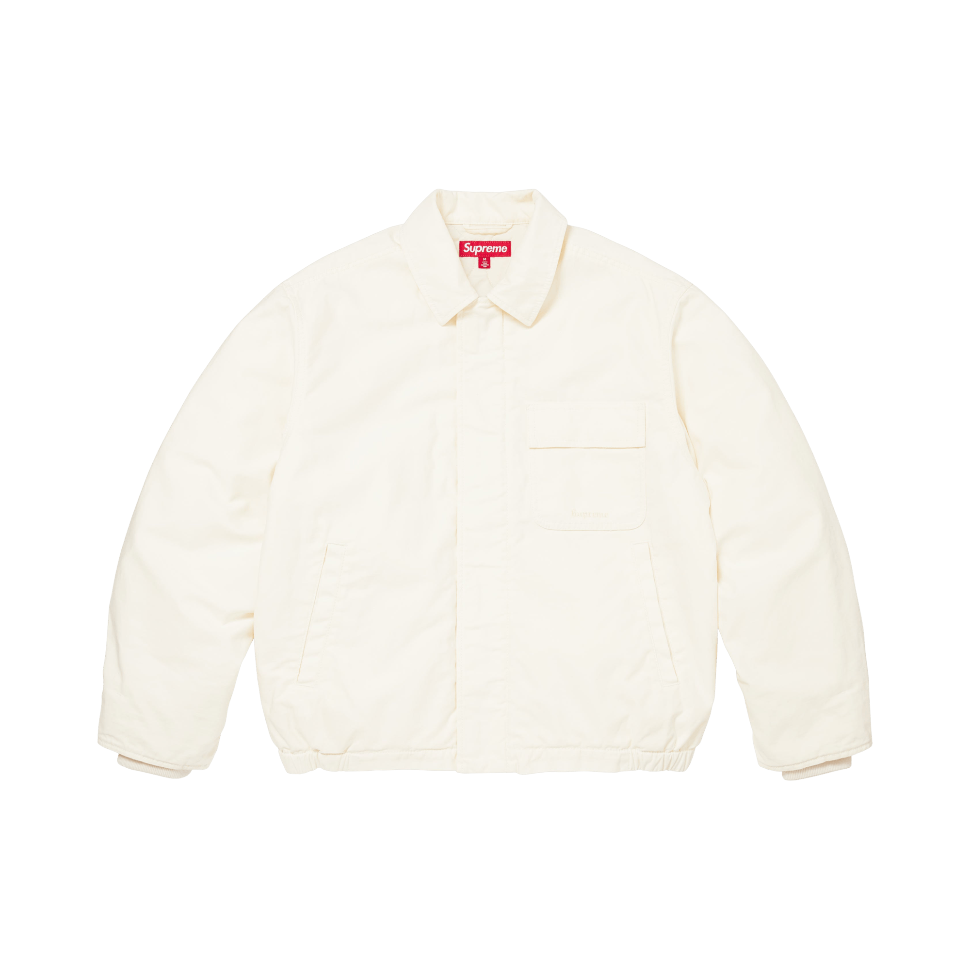 Supreme Cordura Twill Utility Jacket 'White'