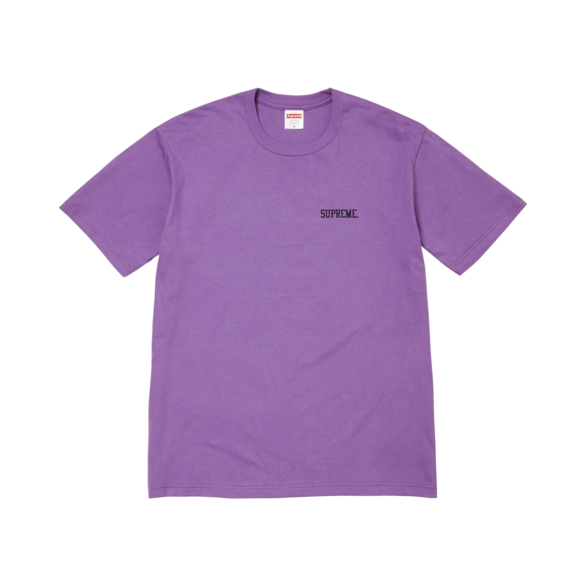 Supreme x Mike Kelley Banner Tee 'Purple'