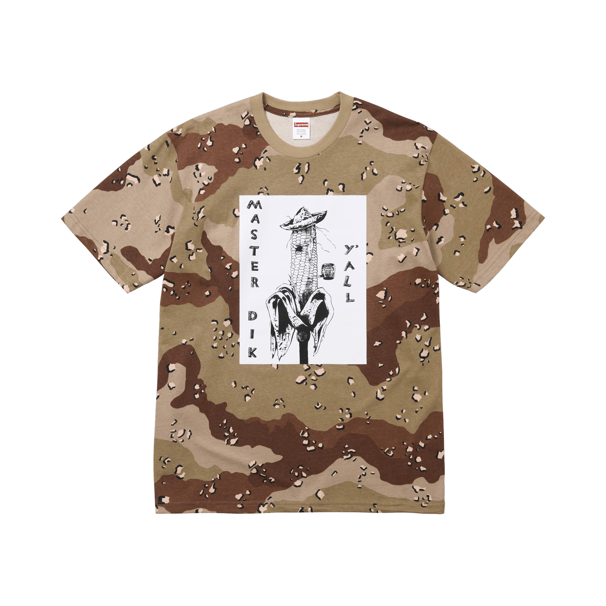 Supreme x Mike Kelley Tee 'Chocolate Chip Camo'