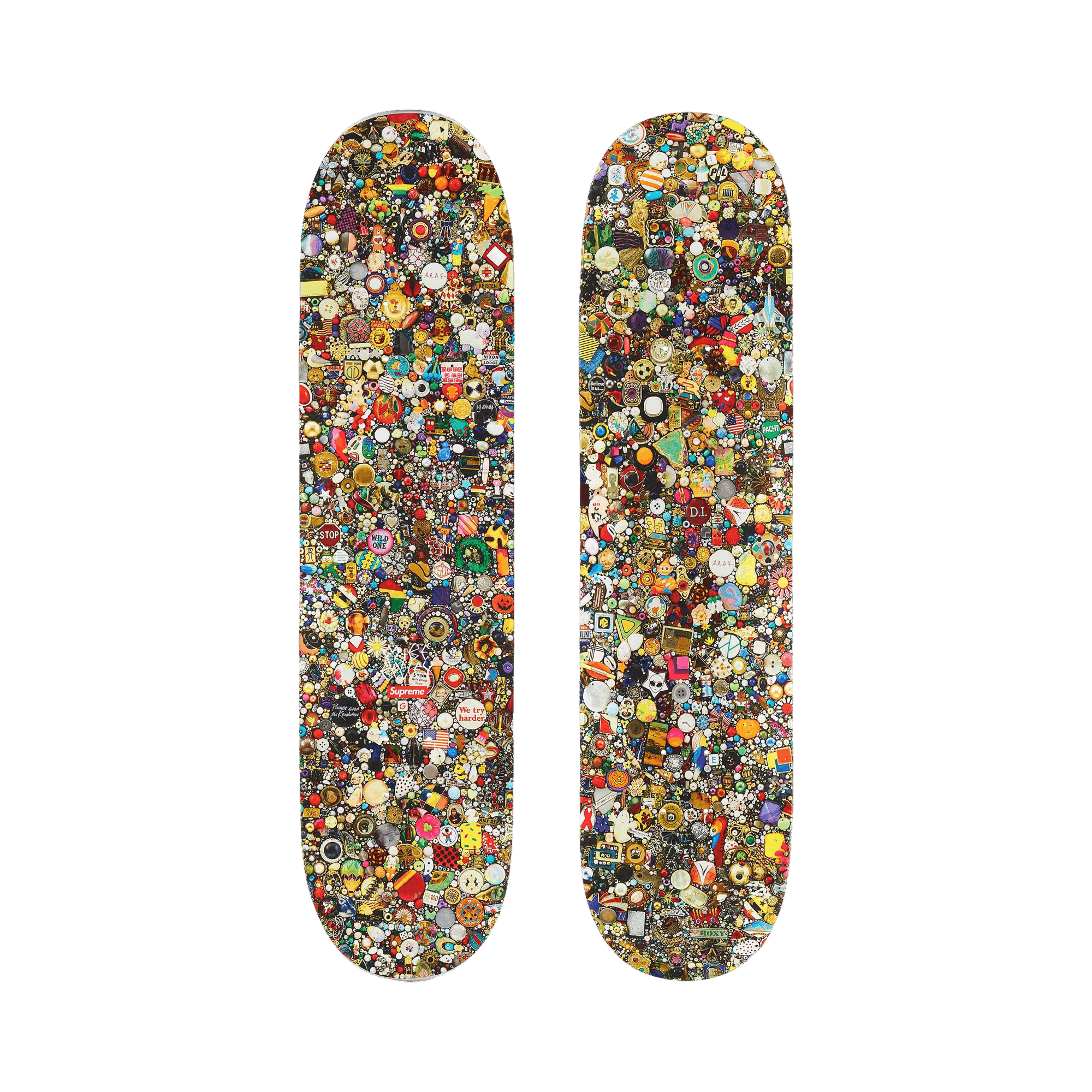 Supreme x Mike Kelley Skateboard 8.375 x 32.125 'White'
