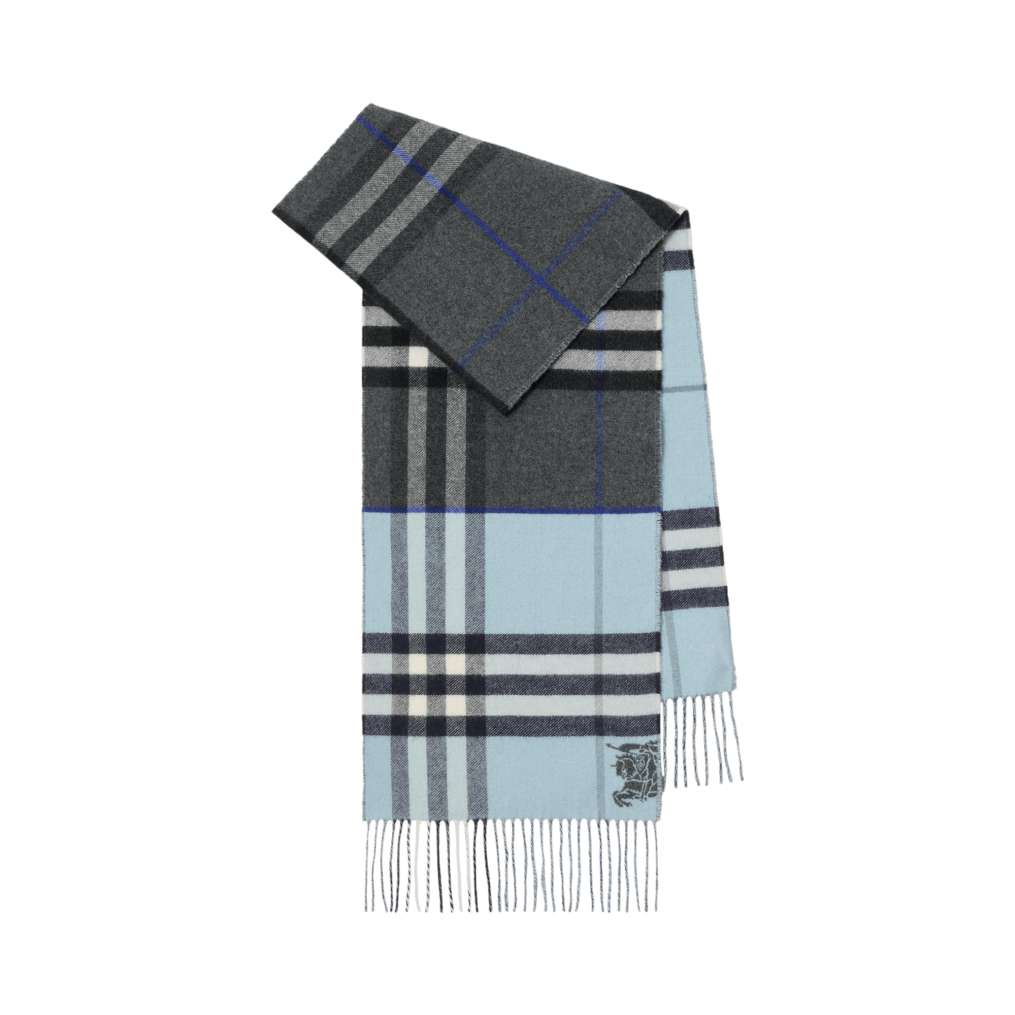 Burberry MU Double EKD Scarf 'Grey'