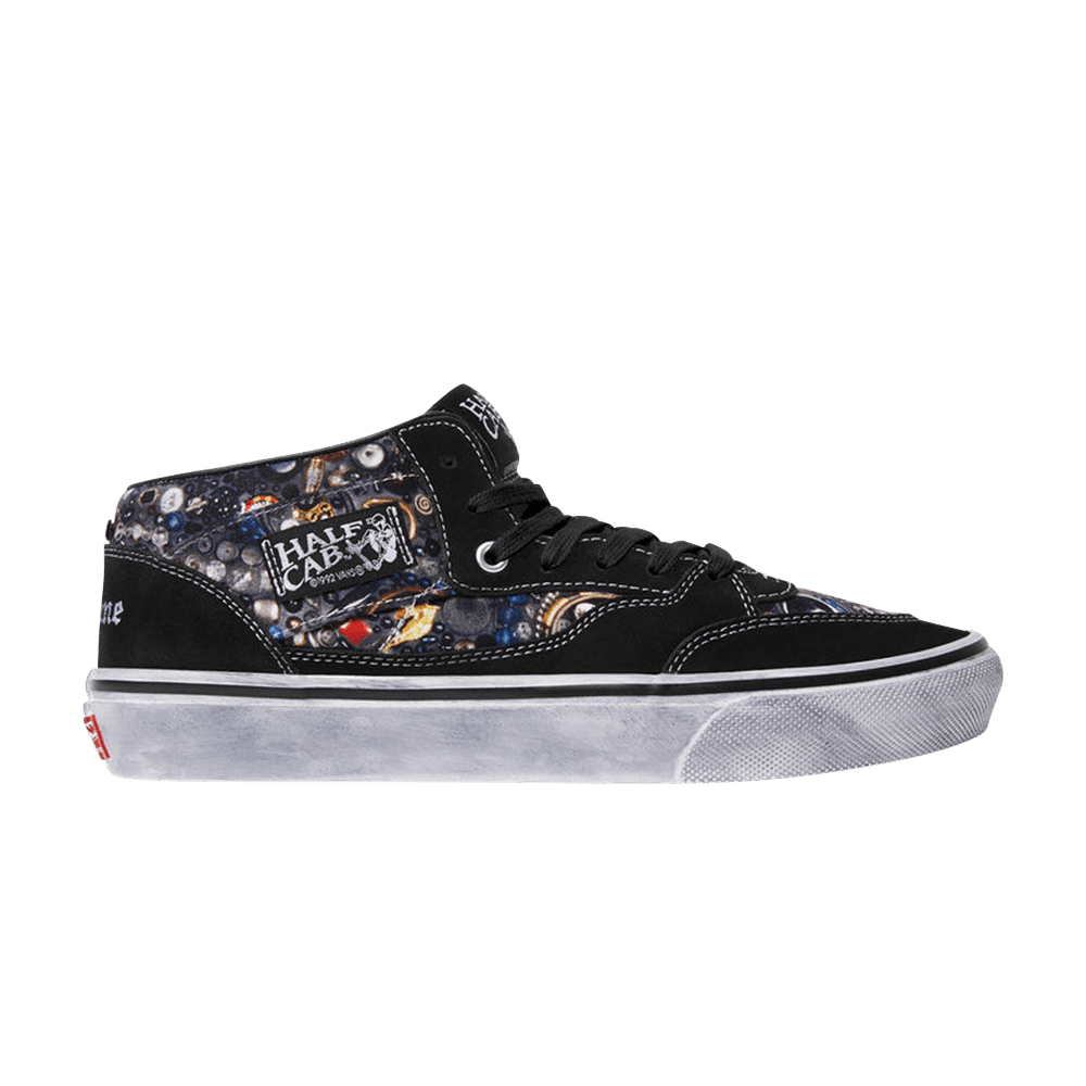 Buy Supreme x Vans Skate Half Cab '92 'Leopard Pack - Black