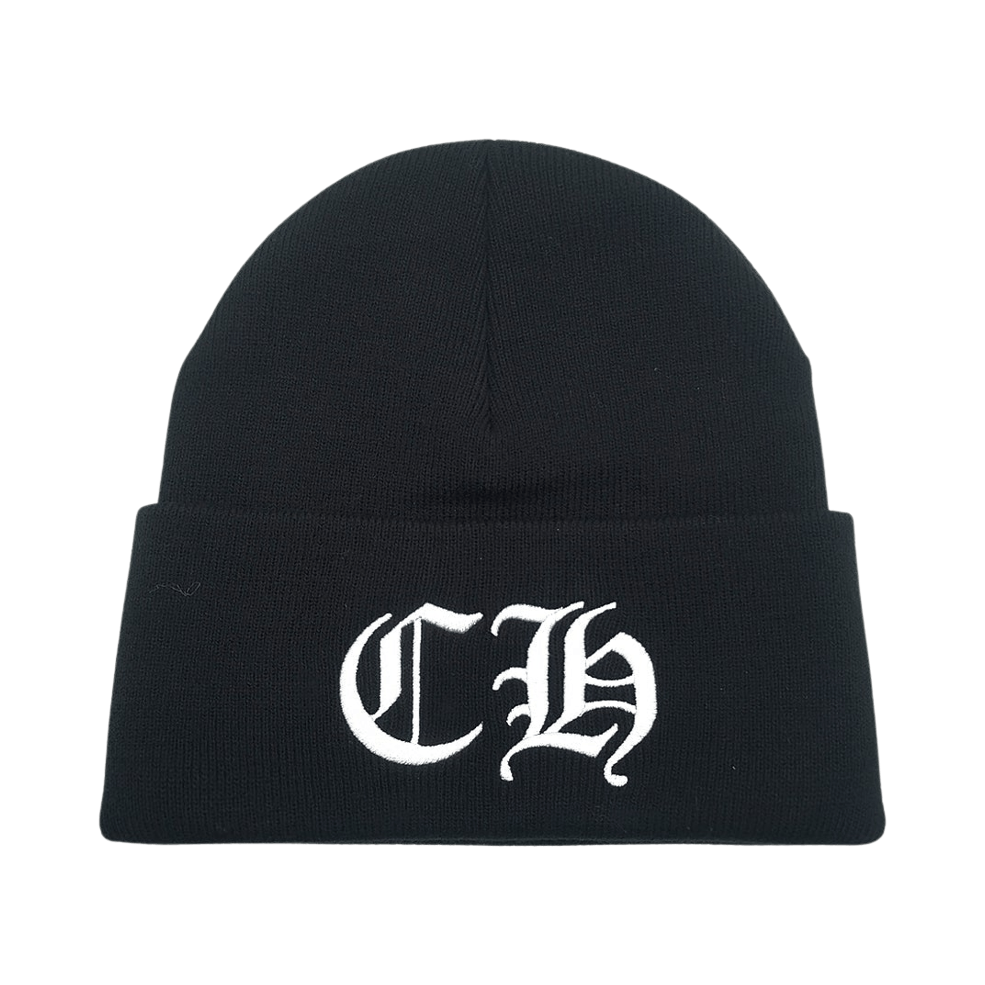 Chrome Hearts Embroidered CH Logo Beanie 'Black'