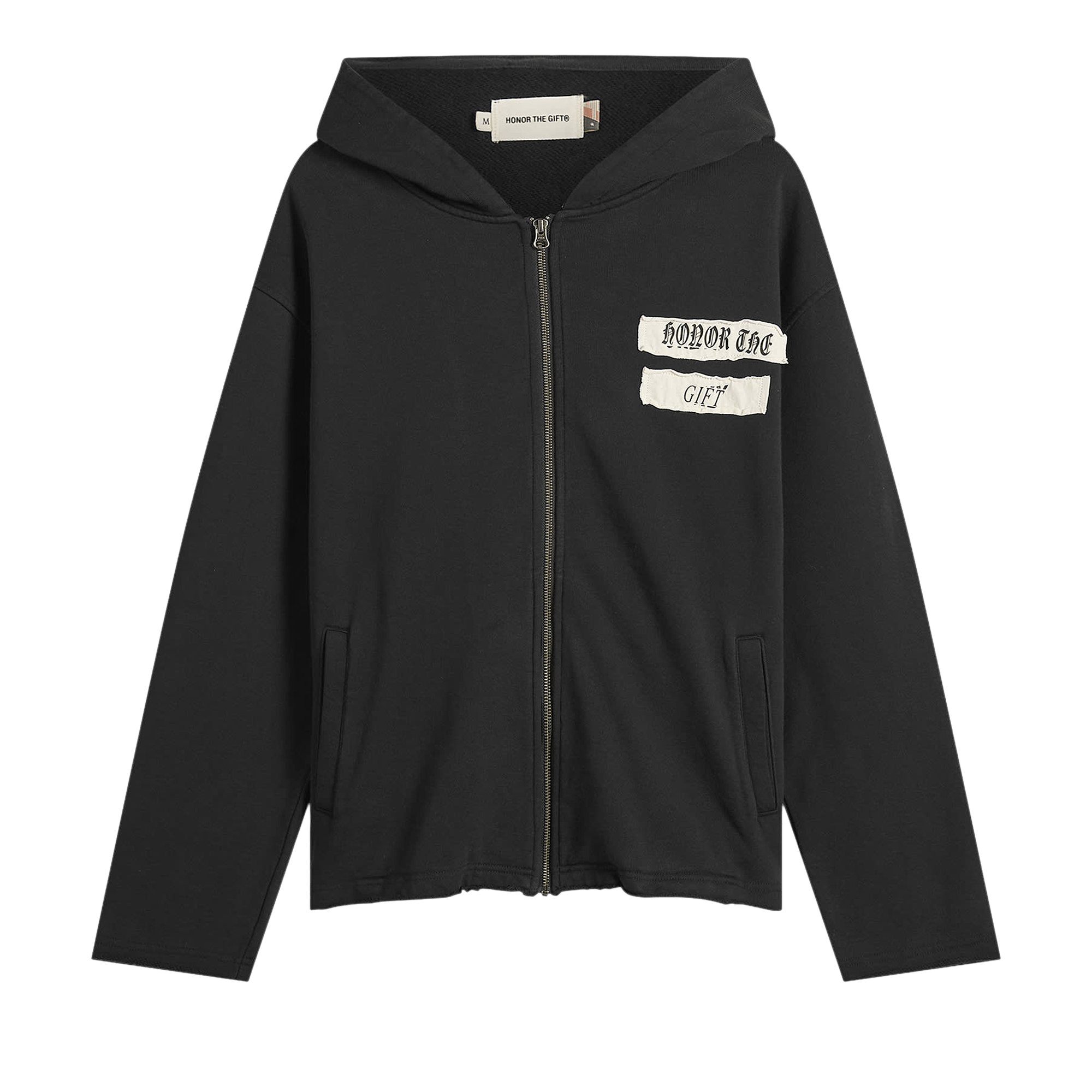 Honor The Gift Shit Since 1988 Zip Hoodie 'Black'