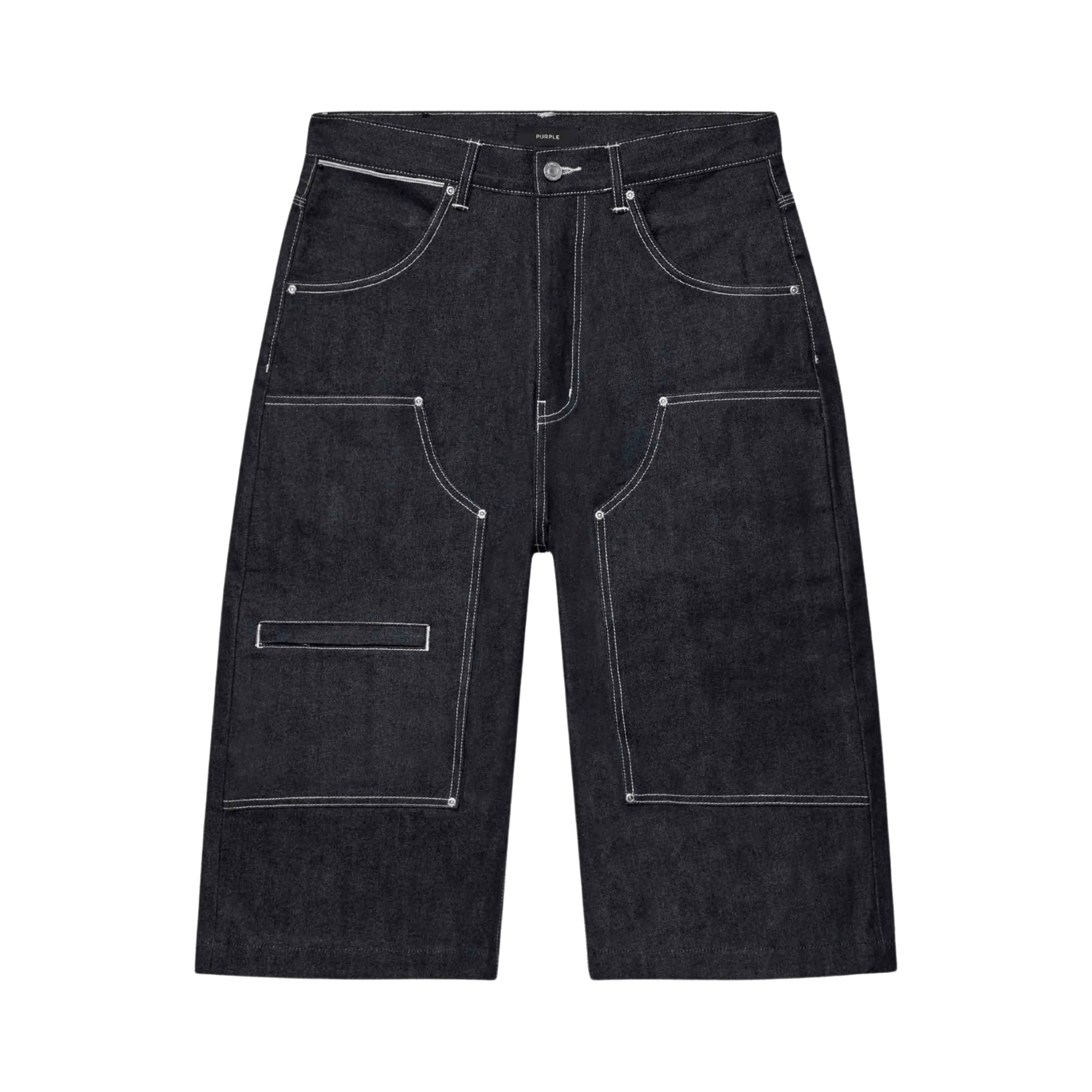 PURPLE BRAND Raw Workwear Jorts 'Dark Indigo'