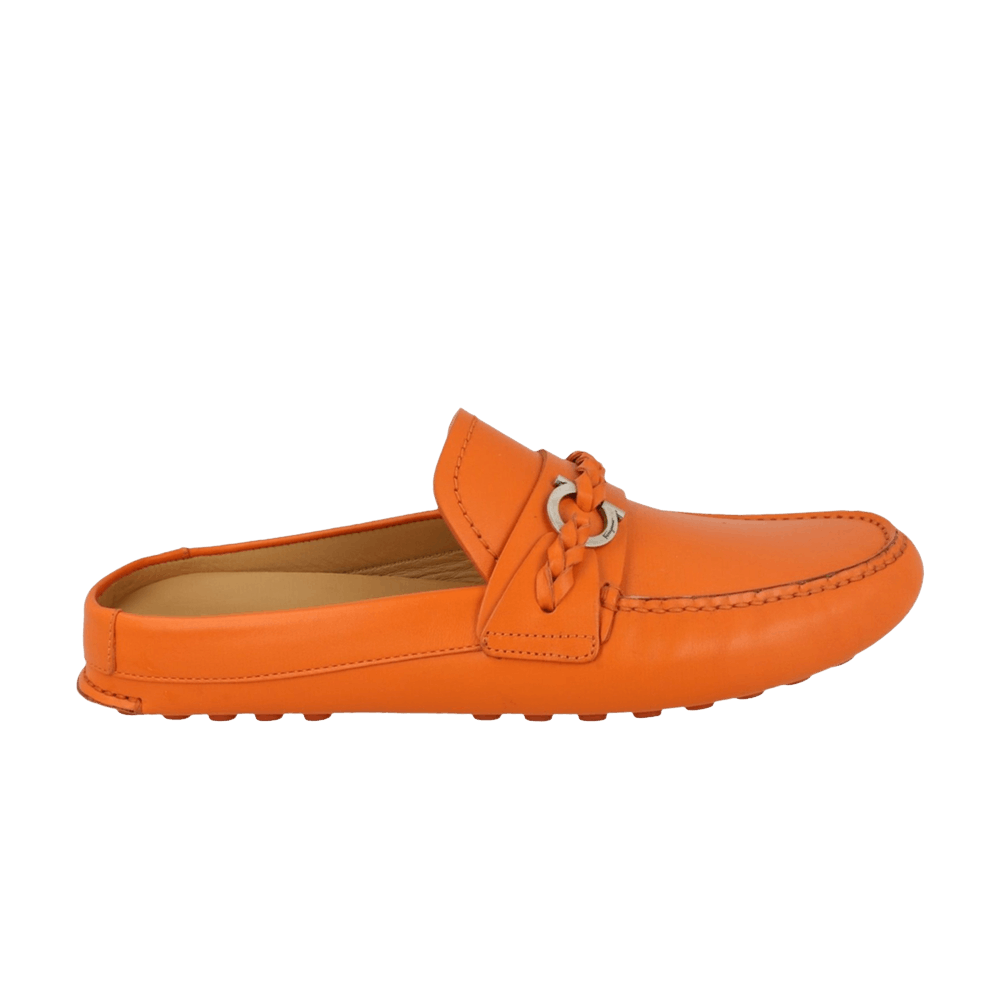 Ferragamo Grand Leather Slide 'Orange'