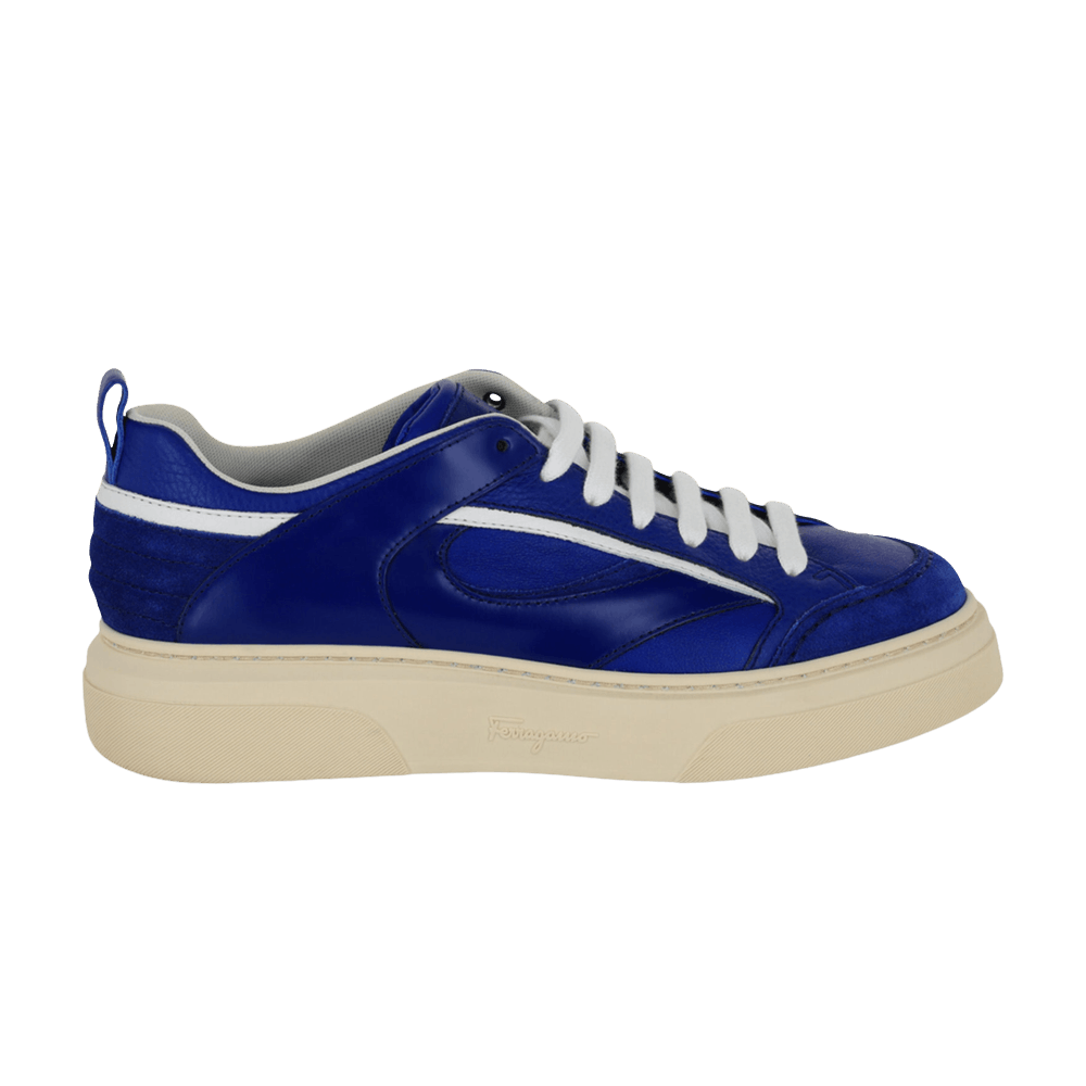 Ferragamo Cassini Low-Top Sneaker 'Blue'