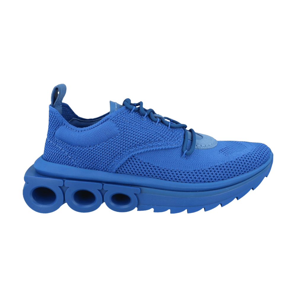 Ferragamo Nima Knit Low-Top Sneaker 'Blue'