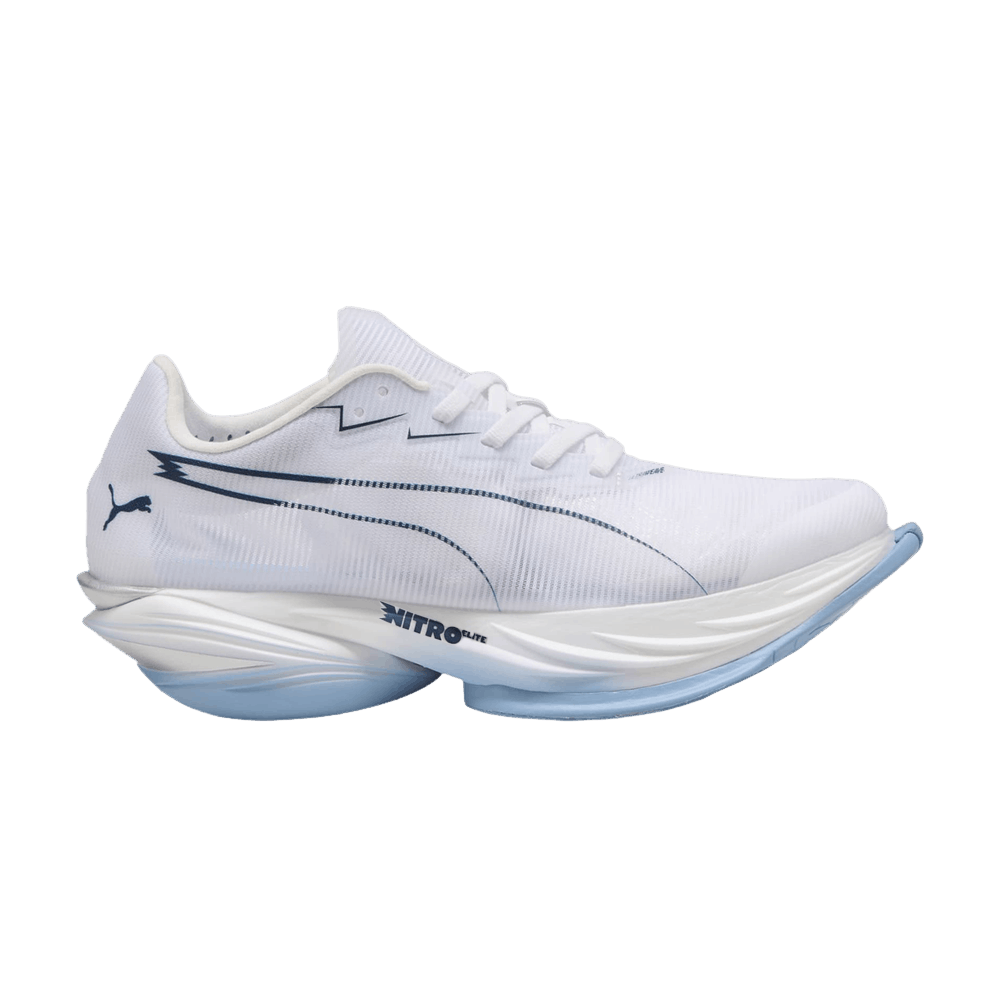 イマン　ホワイトドリーム Buy Puma Fast-R Nitro Elite 3 'White Chambray Blue' - 312060 14 | GOAT