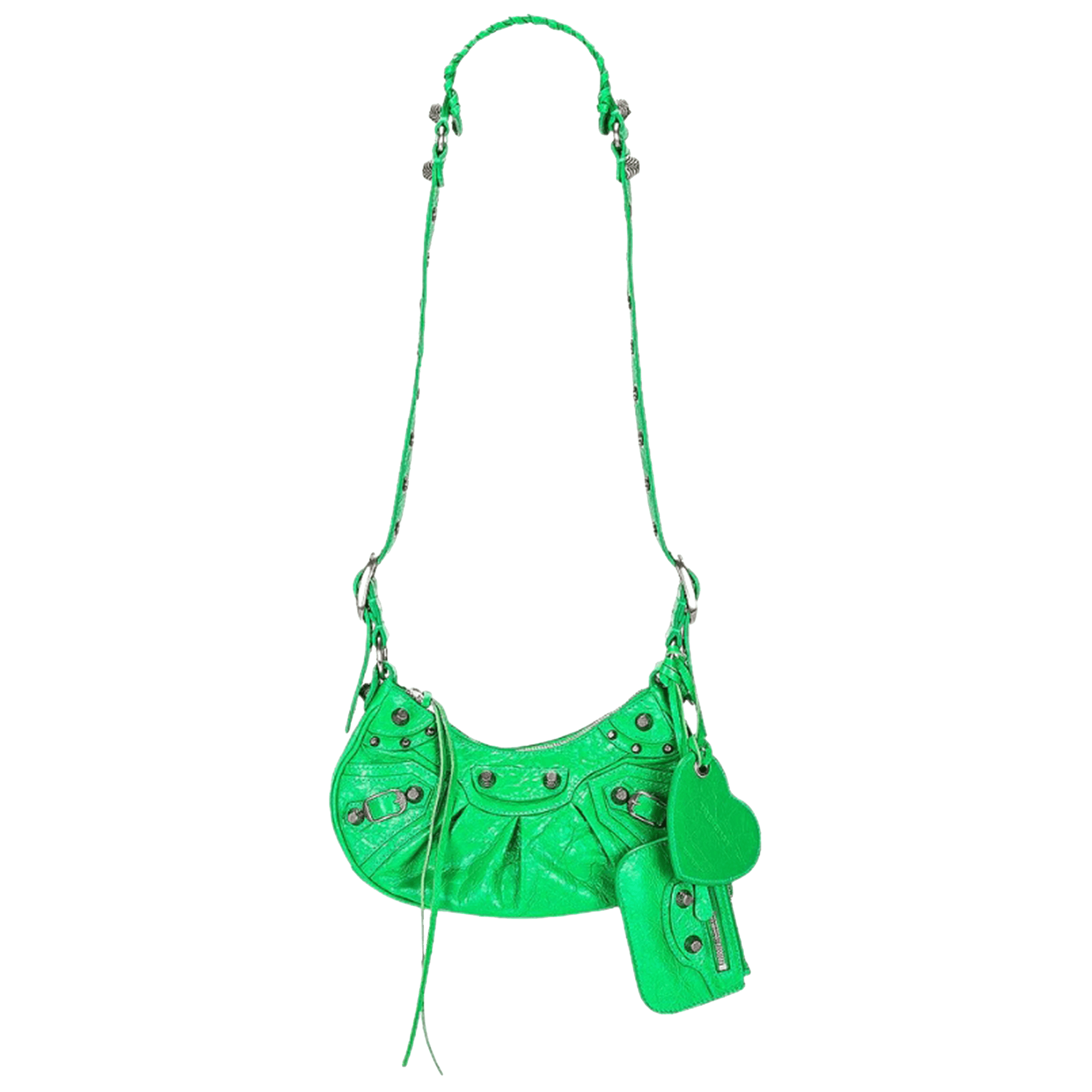 Balenciaga XS Le Cagole Shoulder Bag 'Vivid Green'
