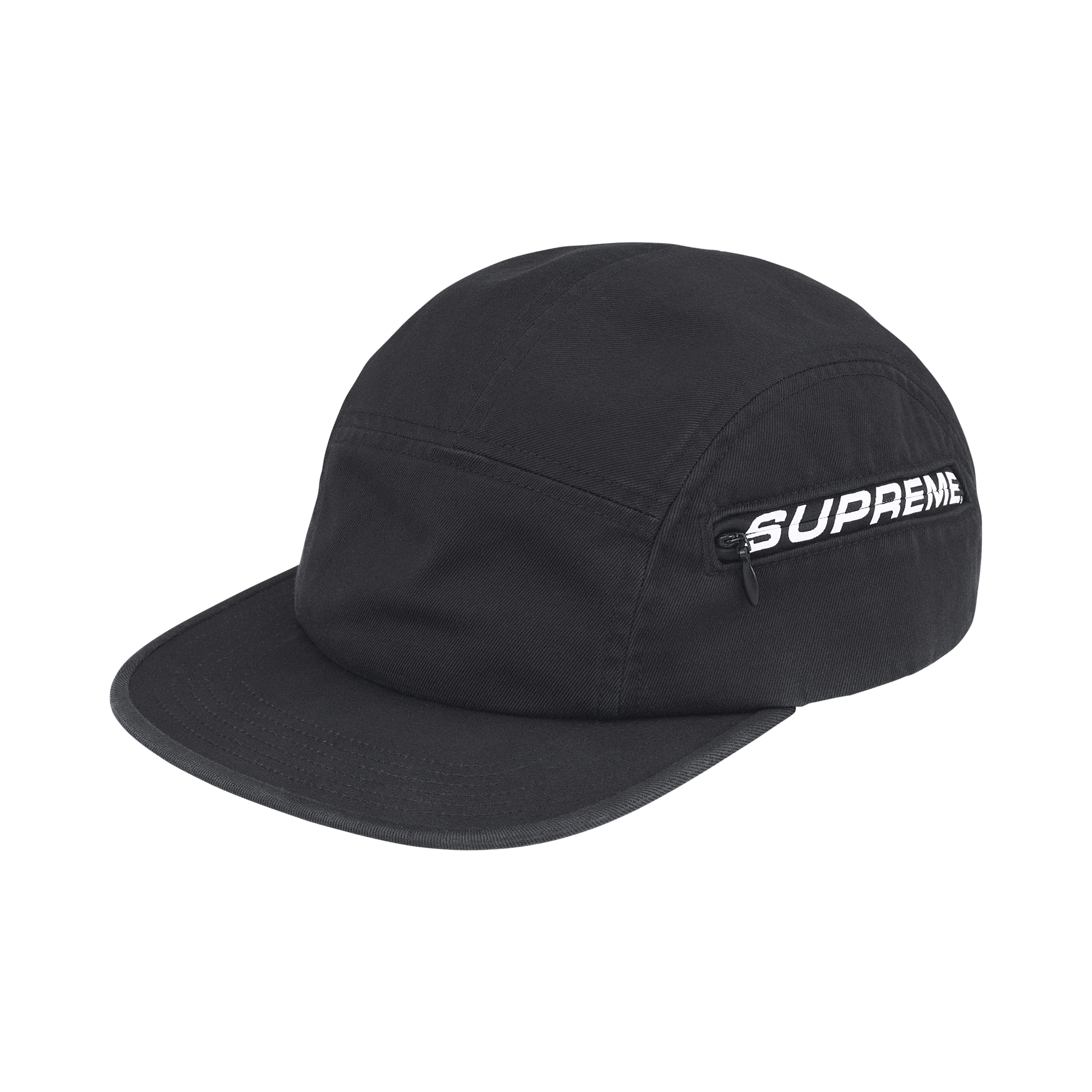 Supreme Side Zip Camp Cap 'Black'