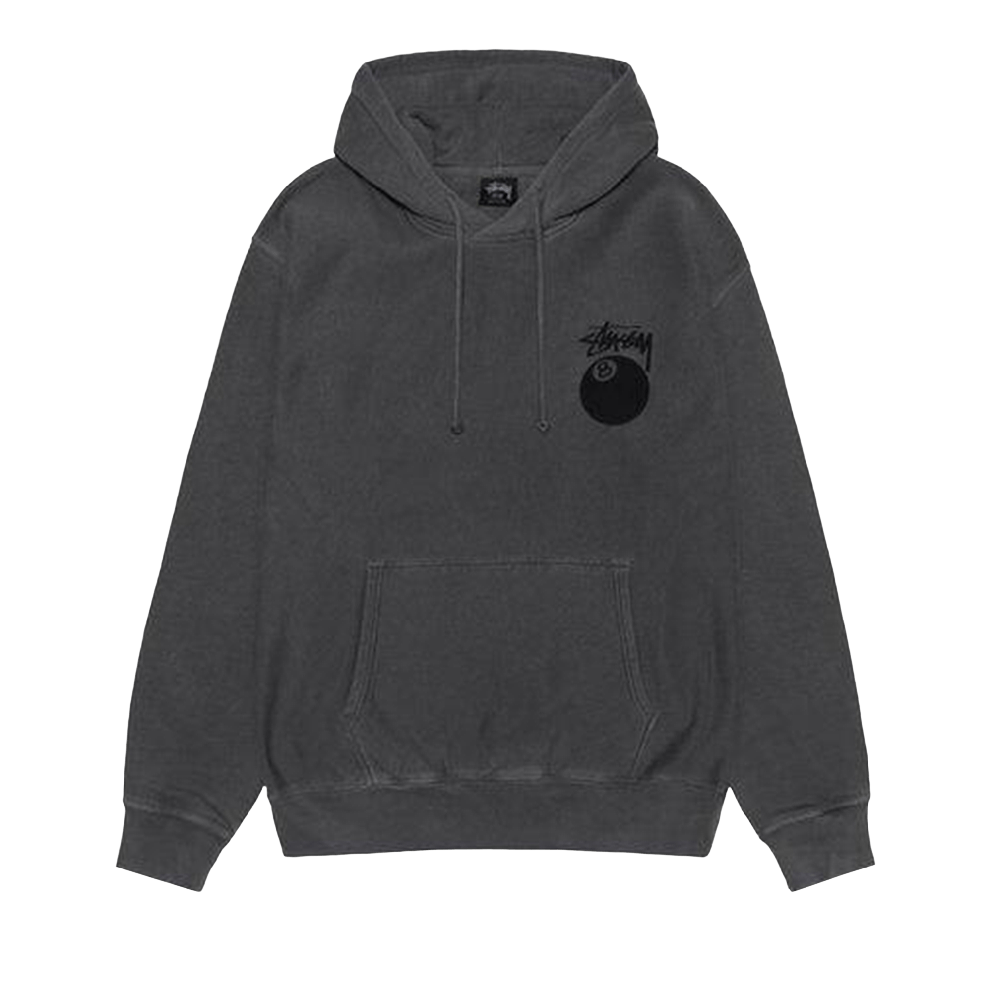 Stussy 8 Ball Pigment Dyed Hood 'Black 2'