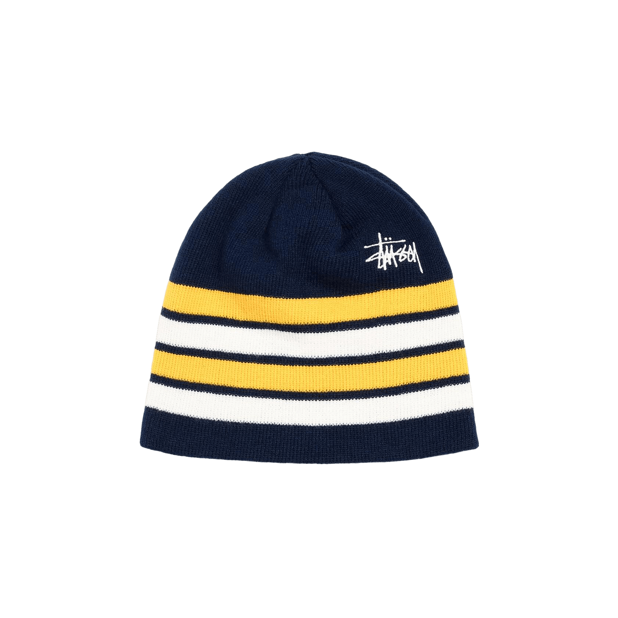 Stussy Skullcap Basic Striped 'Navy'