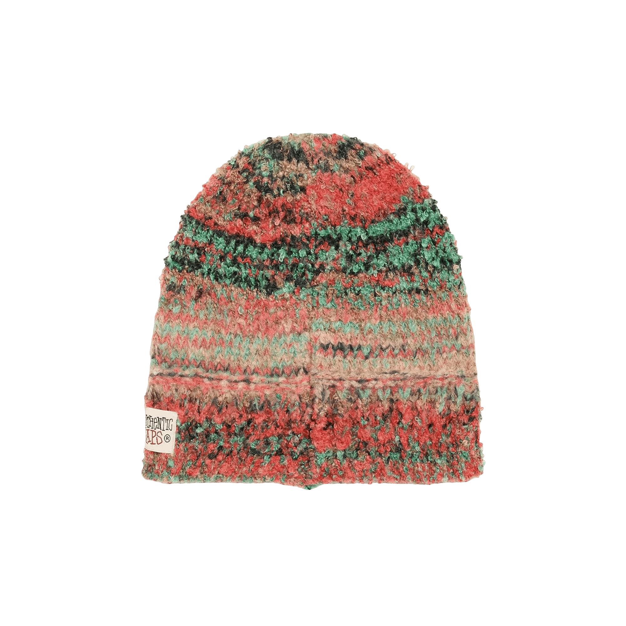 Stussy Skullcap Textured Multi Yarn 'Green/Multicolor'