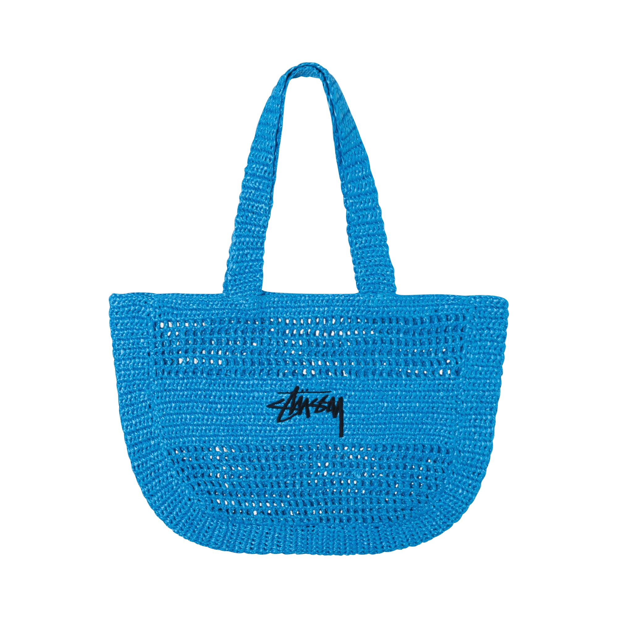 Stussy Raffia Bag 'Blue'