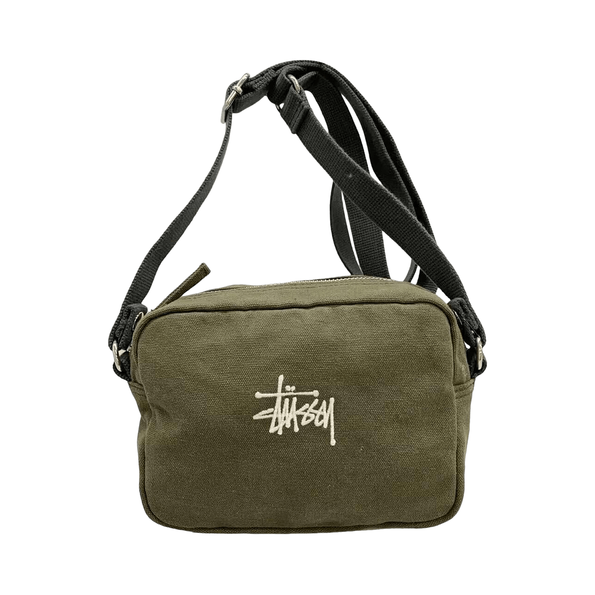 Stussy Canvas Side Pouch 'Green'